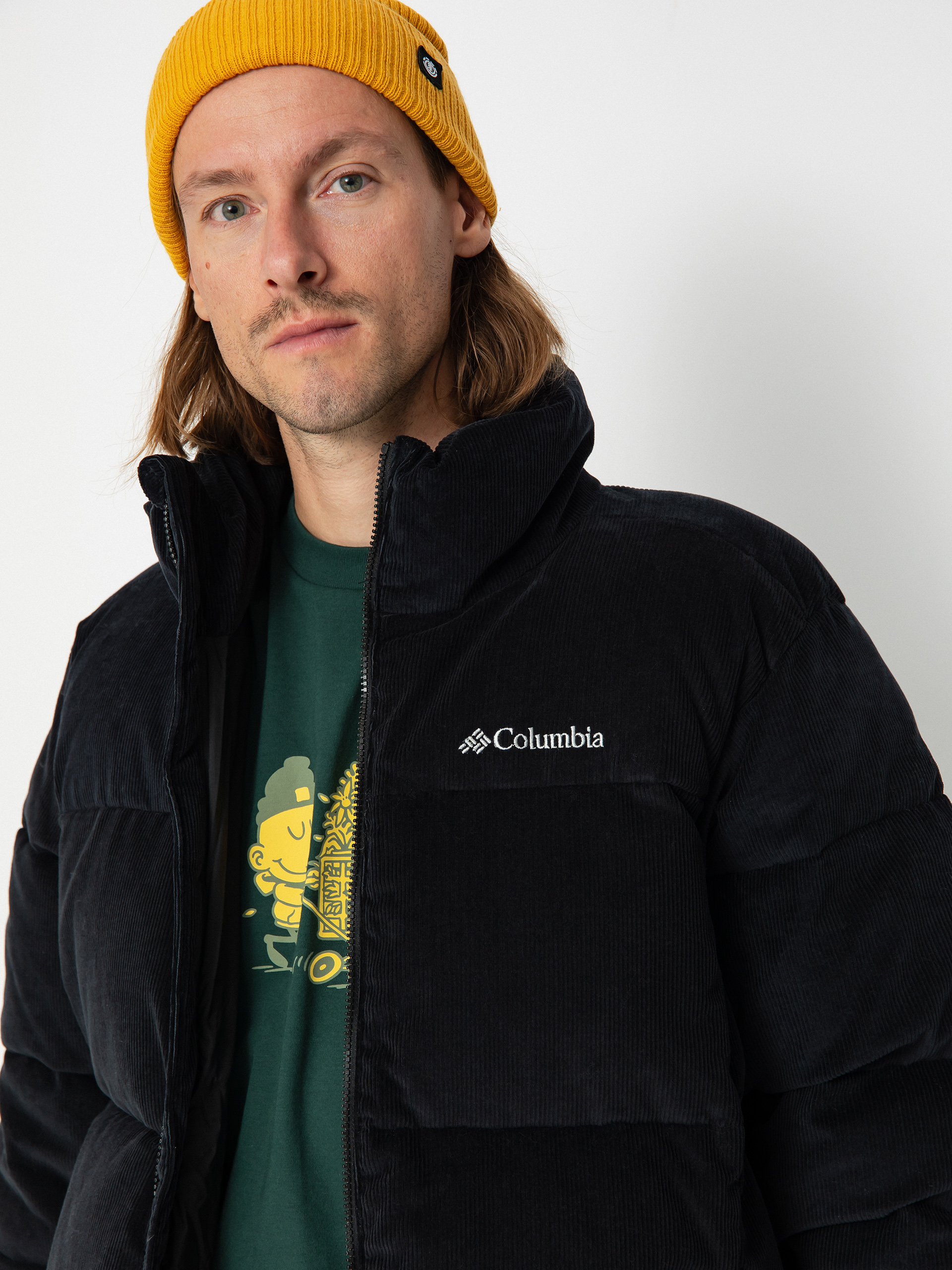 Columbia Puffect Corduroy Dzseki (black)