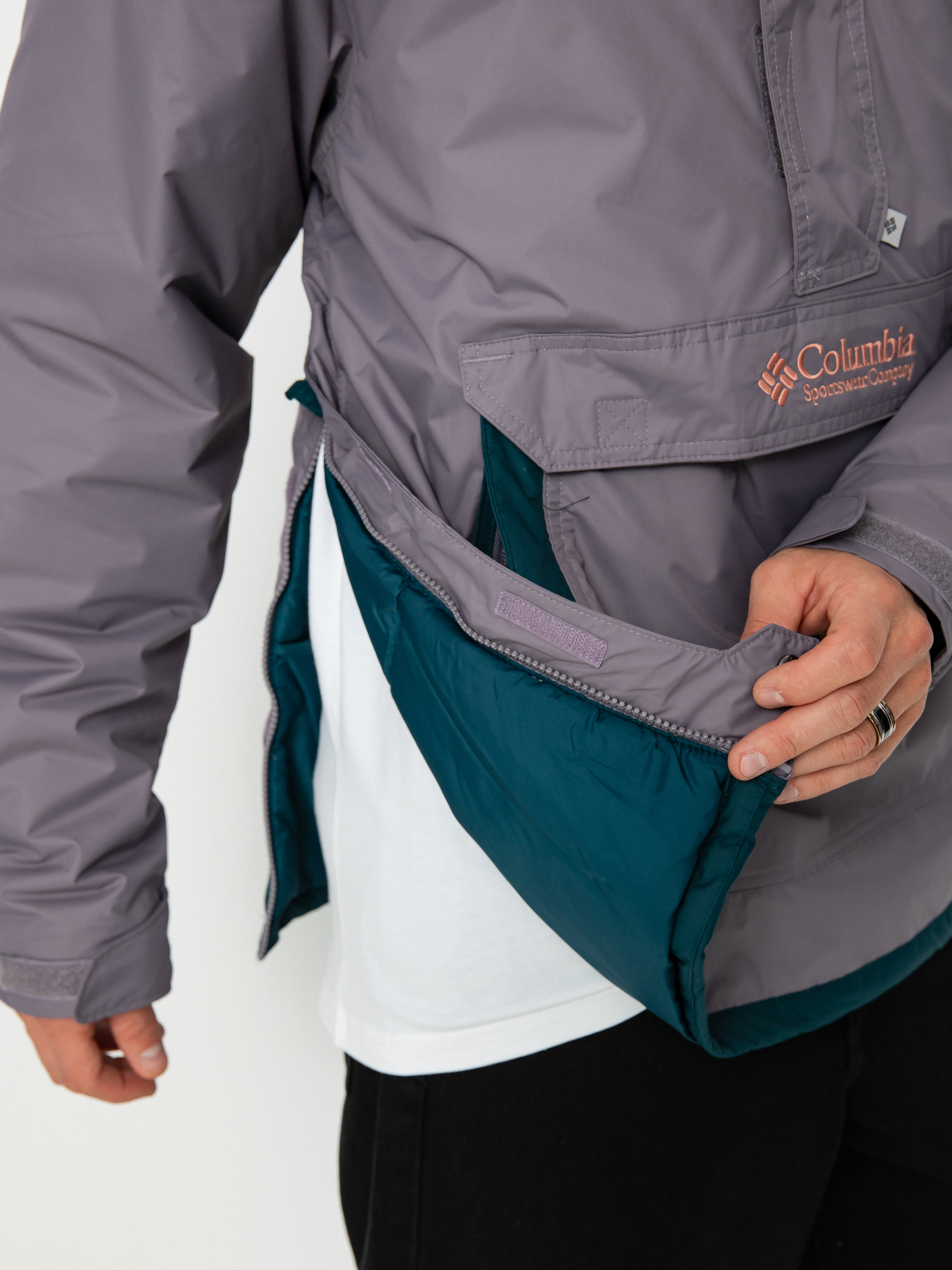 Columbia Challenger Pullover Dzseki (granite purple/night wave)