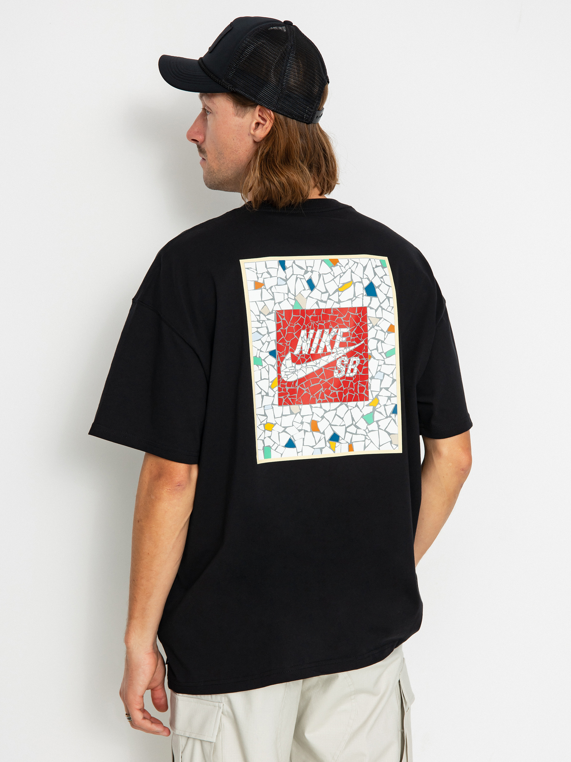 Nike SB Mosaic Póló (black)