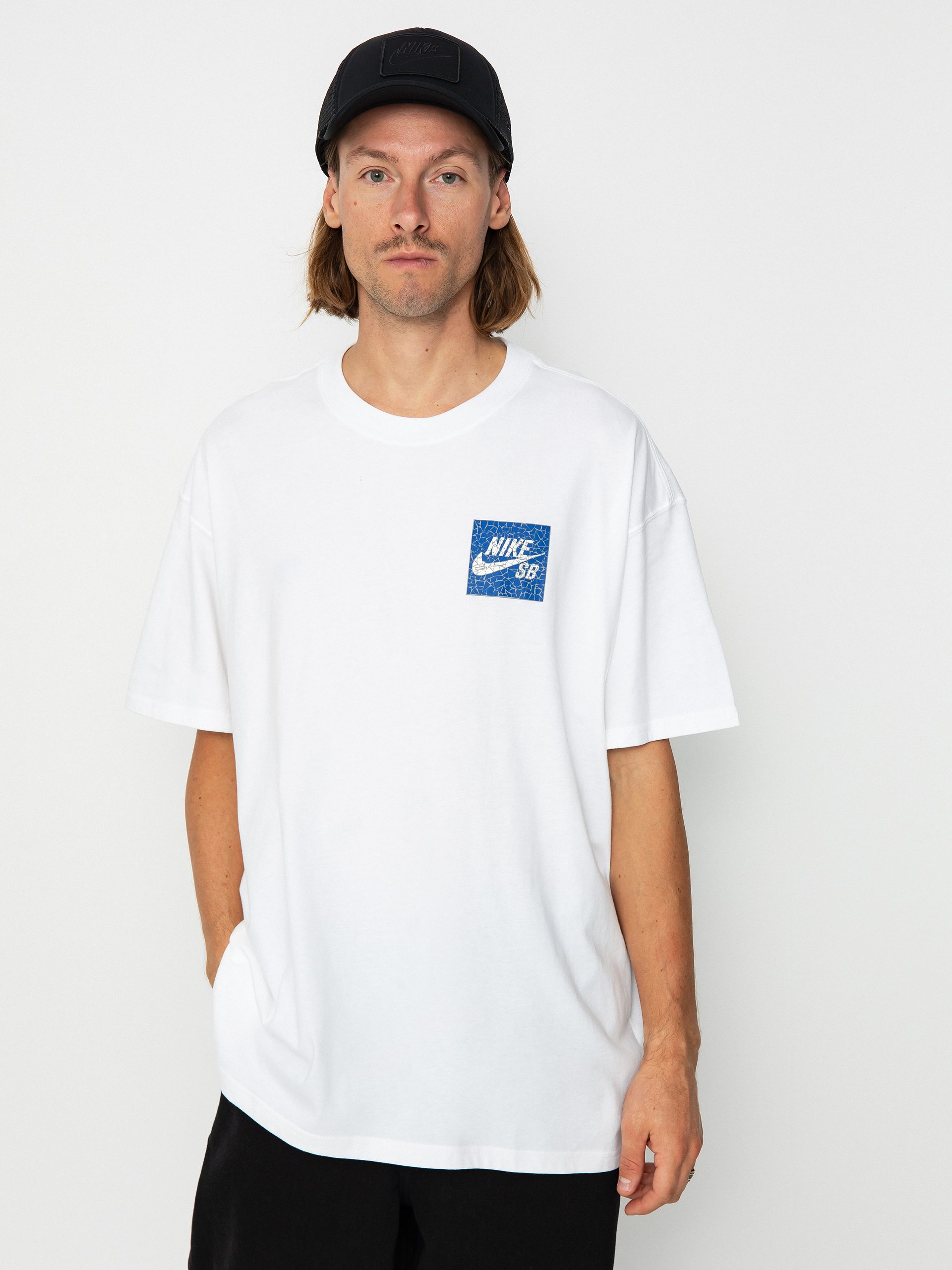 Nike SB Mosaic Póló (white)