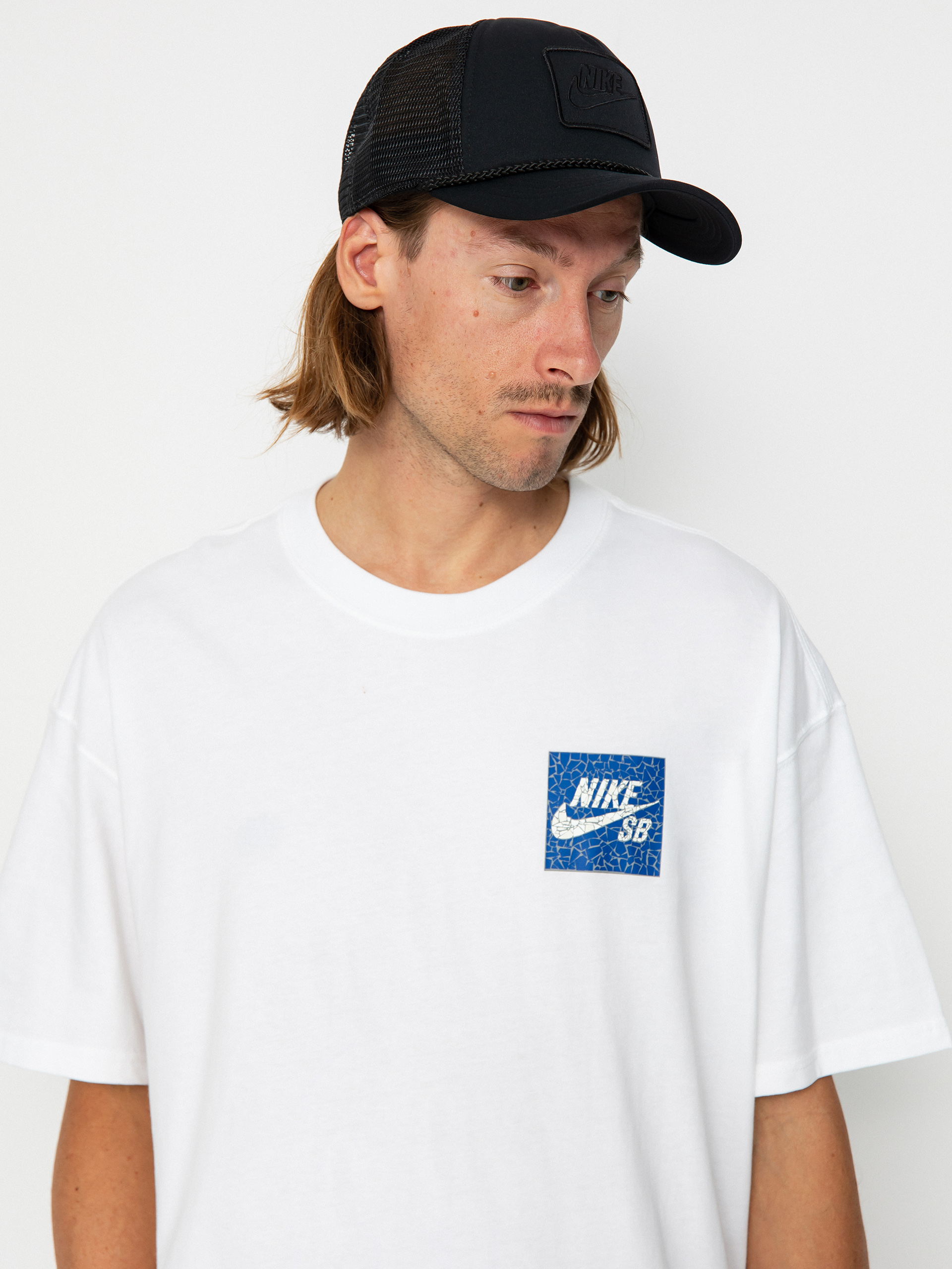 Nike SB Mosaic Póló (white)