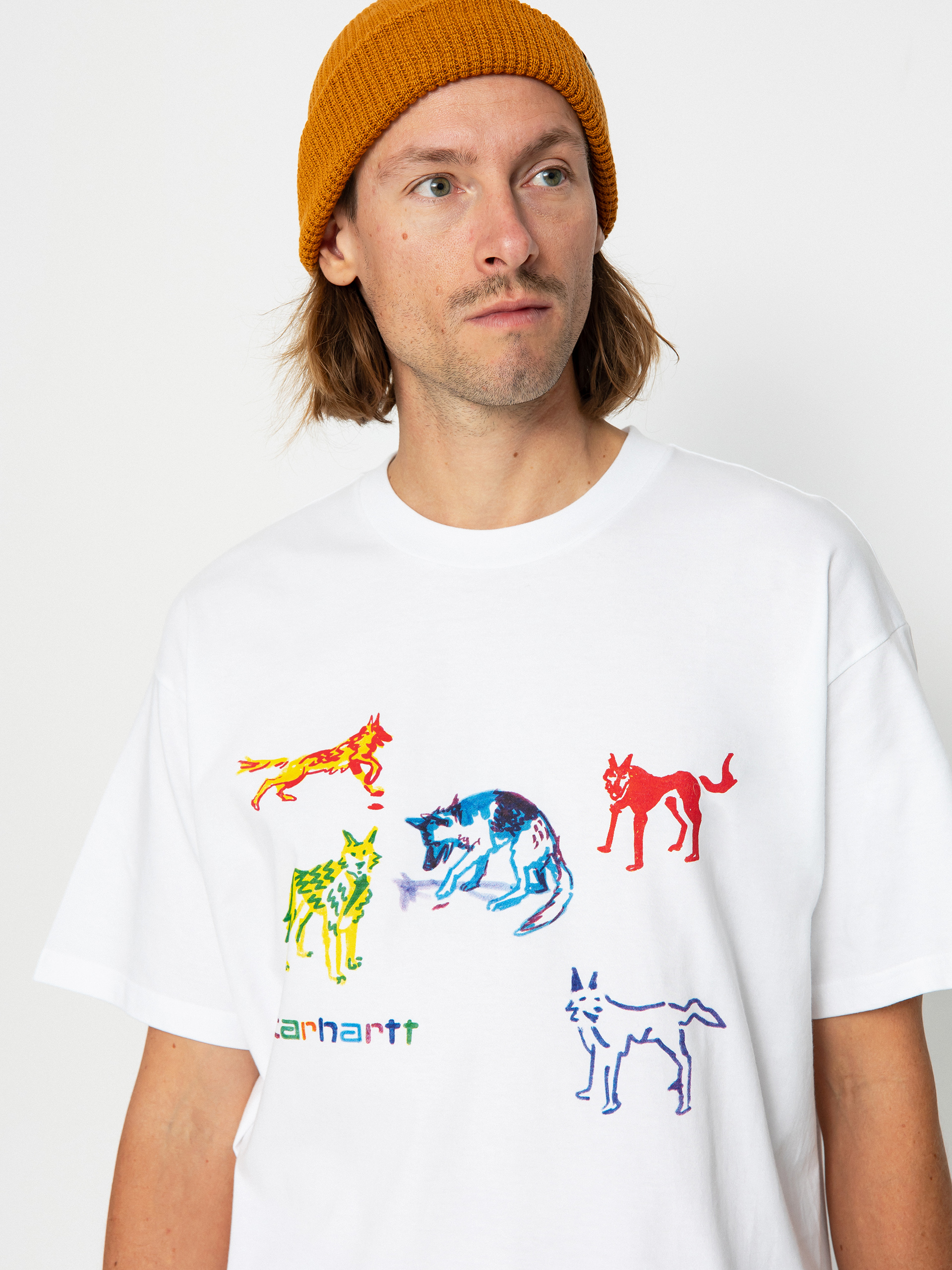 Carhartt WIP Ollie Mac Huskies Póló (white)