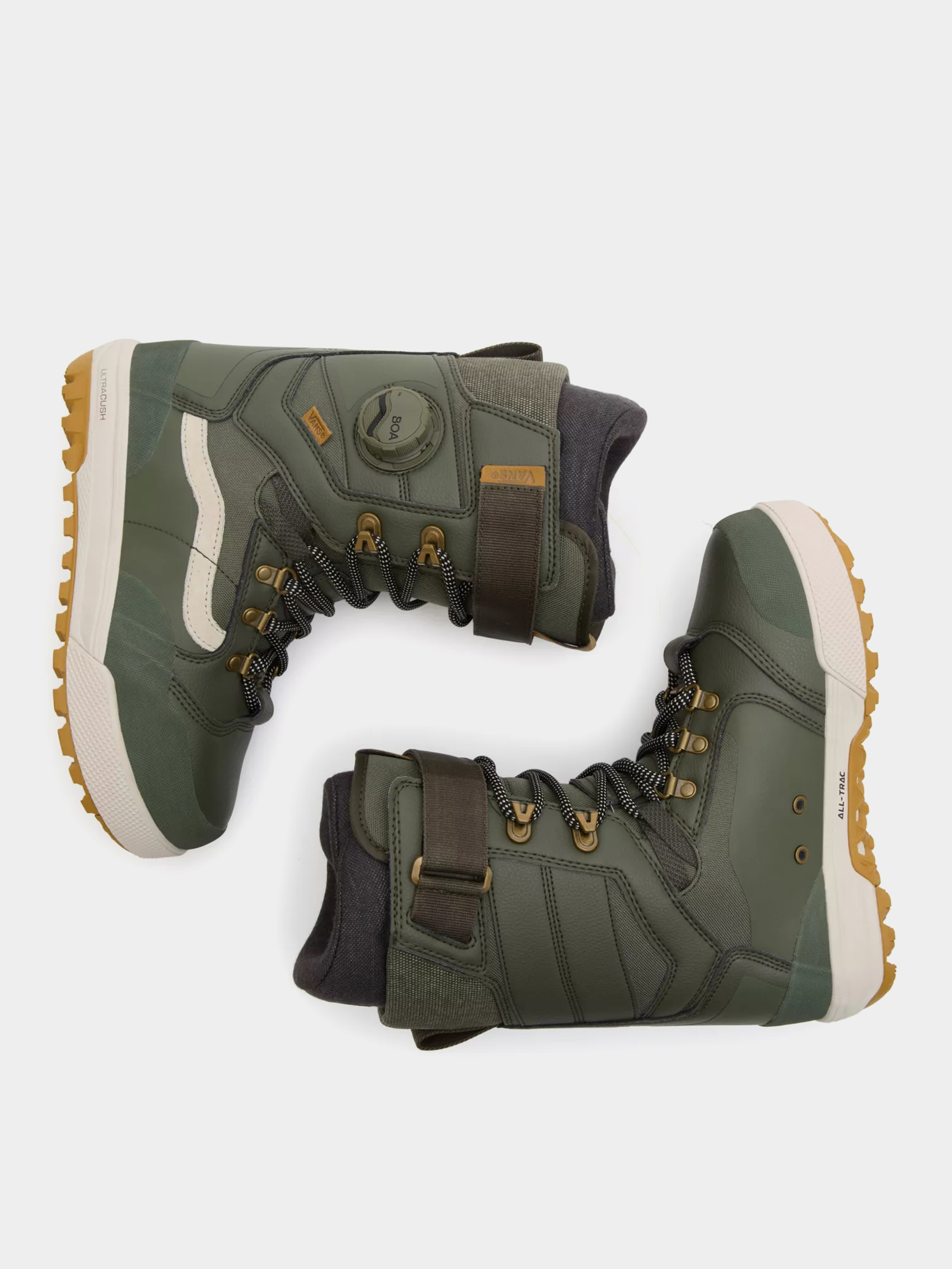 Női Vans Luna Ventana Pro Snowboard cipők (olive)