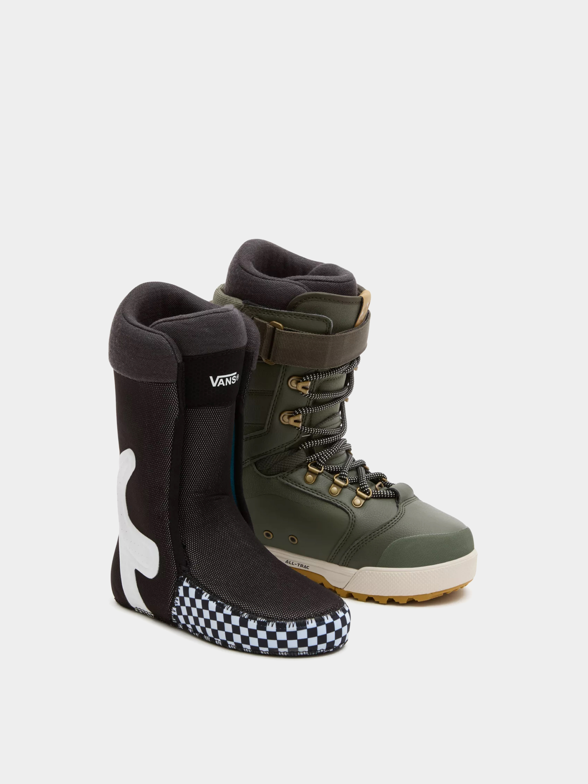 Női Vans Luna Ventana Pro Snowboard cipők (olive)