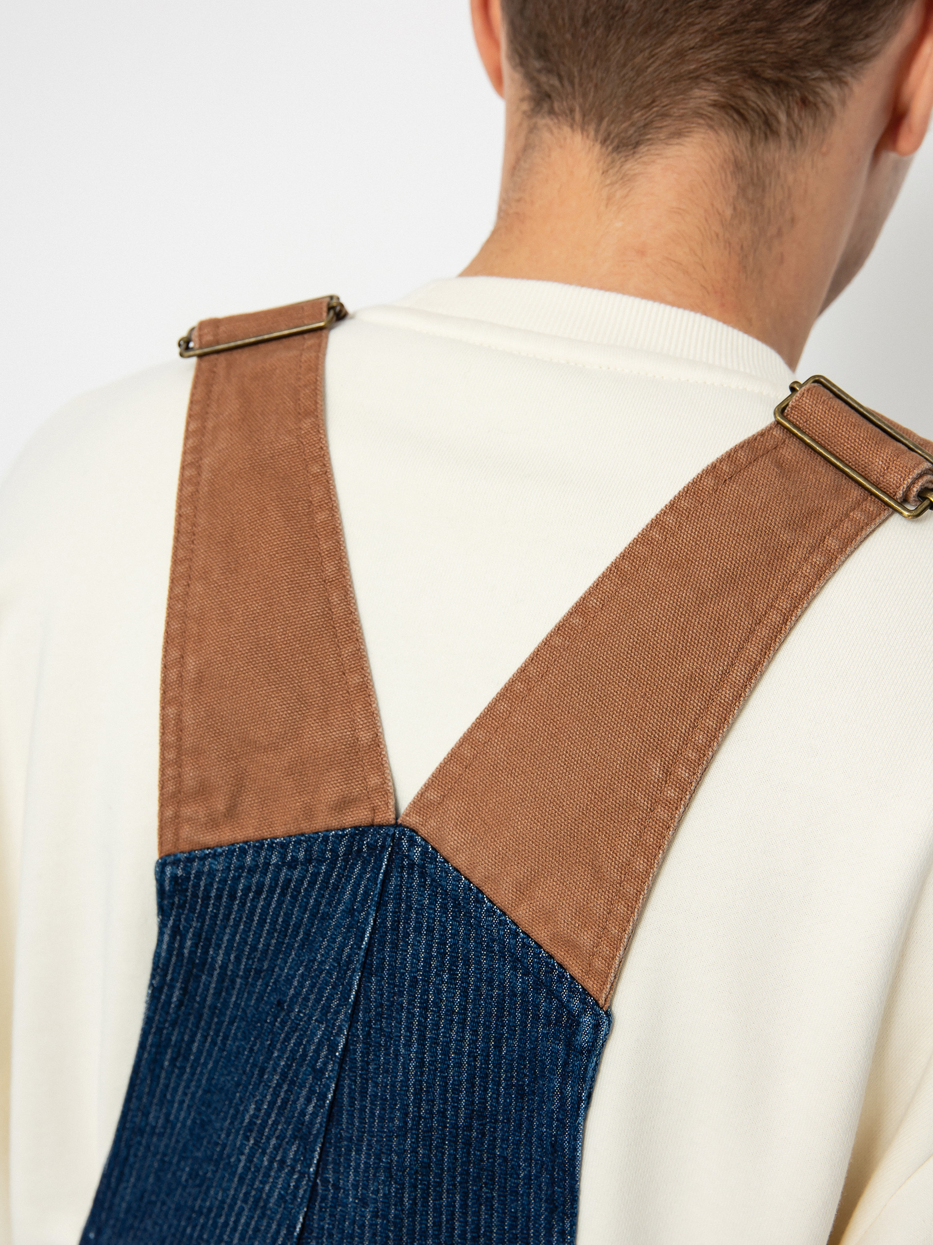 RVCA Chainmail Overall Kisnadrág (blue depths)