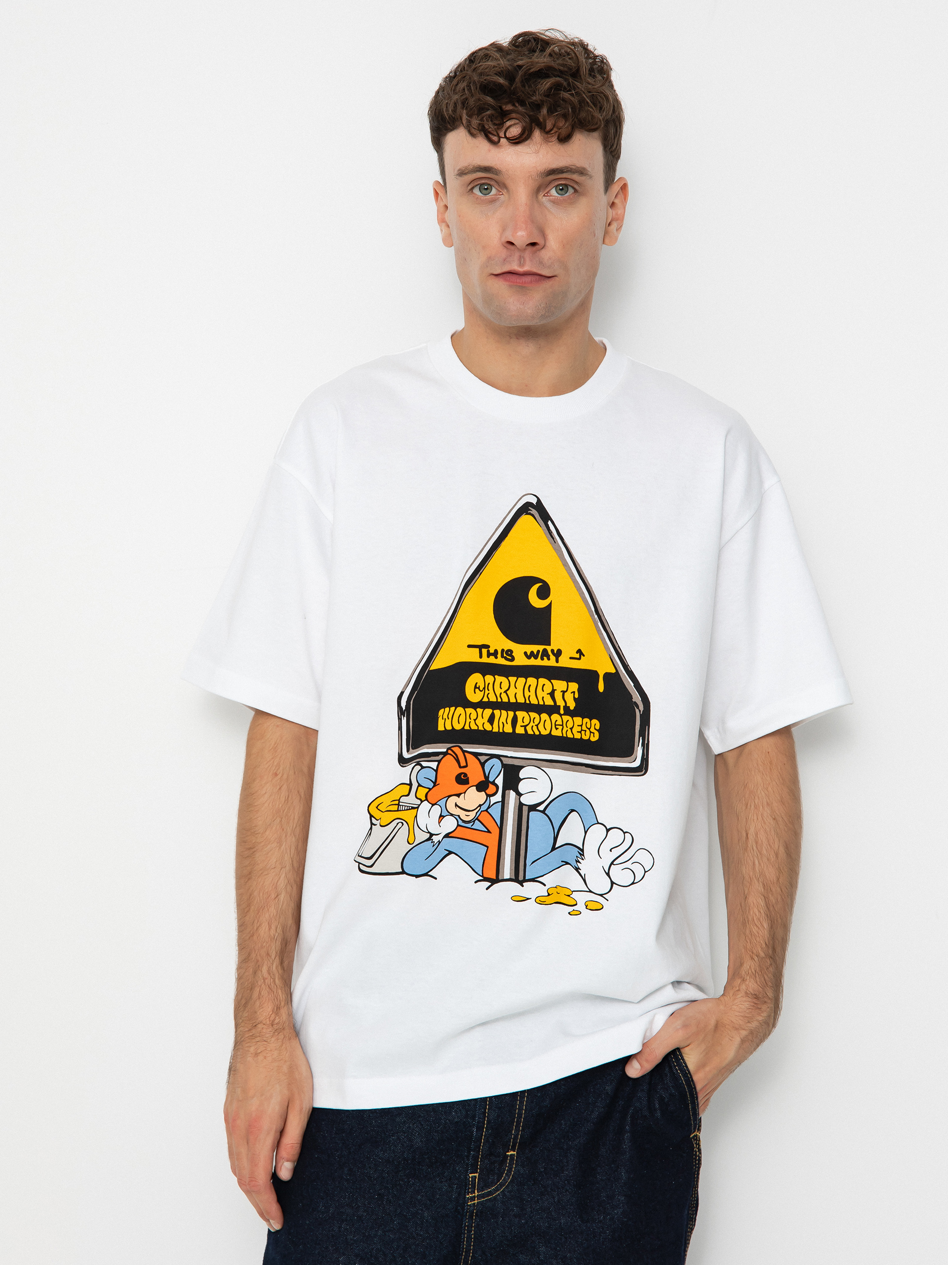 Carhartt WIP Deadkebab Workin On It Póló (white)