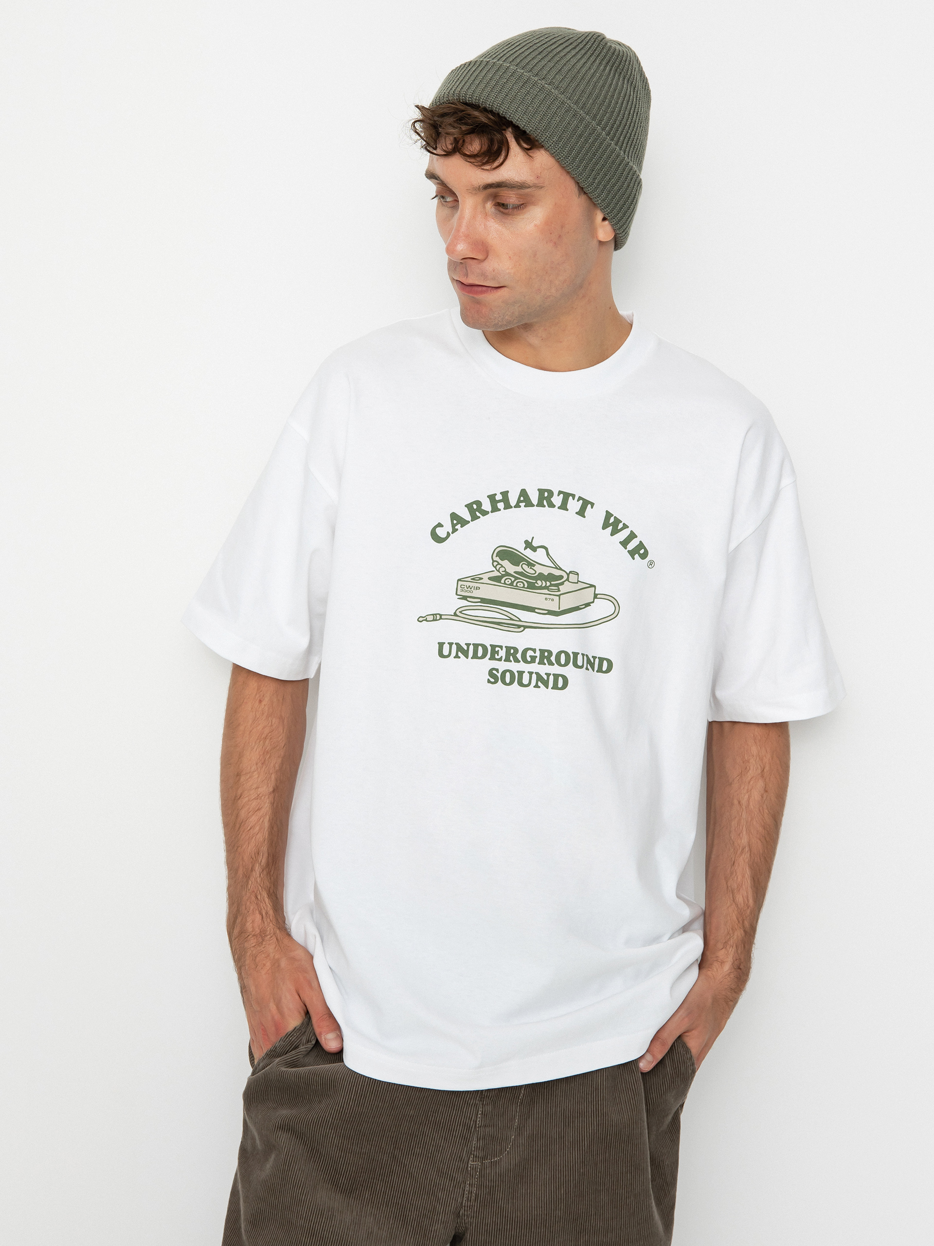 Carhartt WIP Underground Sound Póló (white)