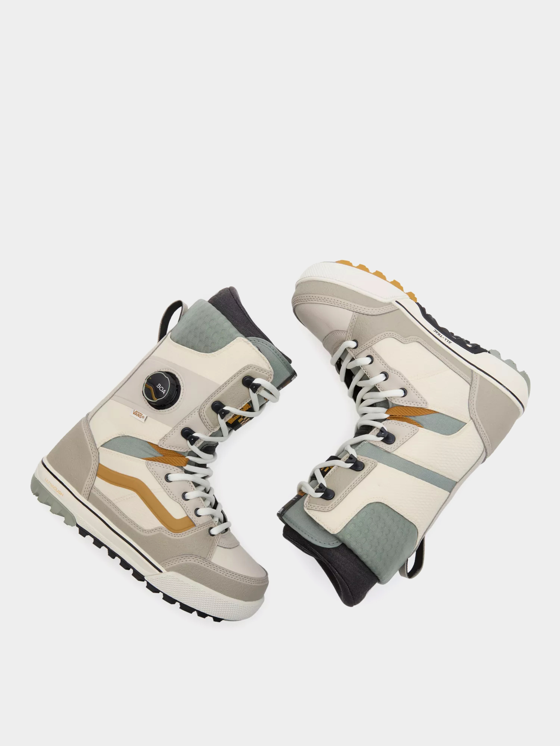 Férfi Vans Invado Pro Snowboard cipők (darrell mathes beige/khaki)