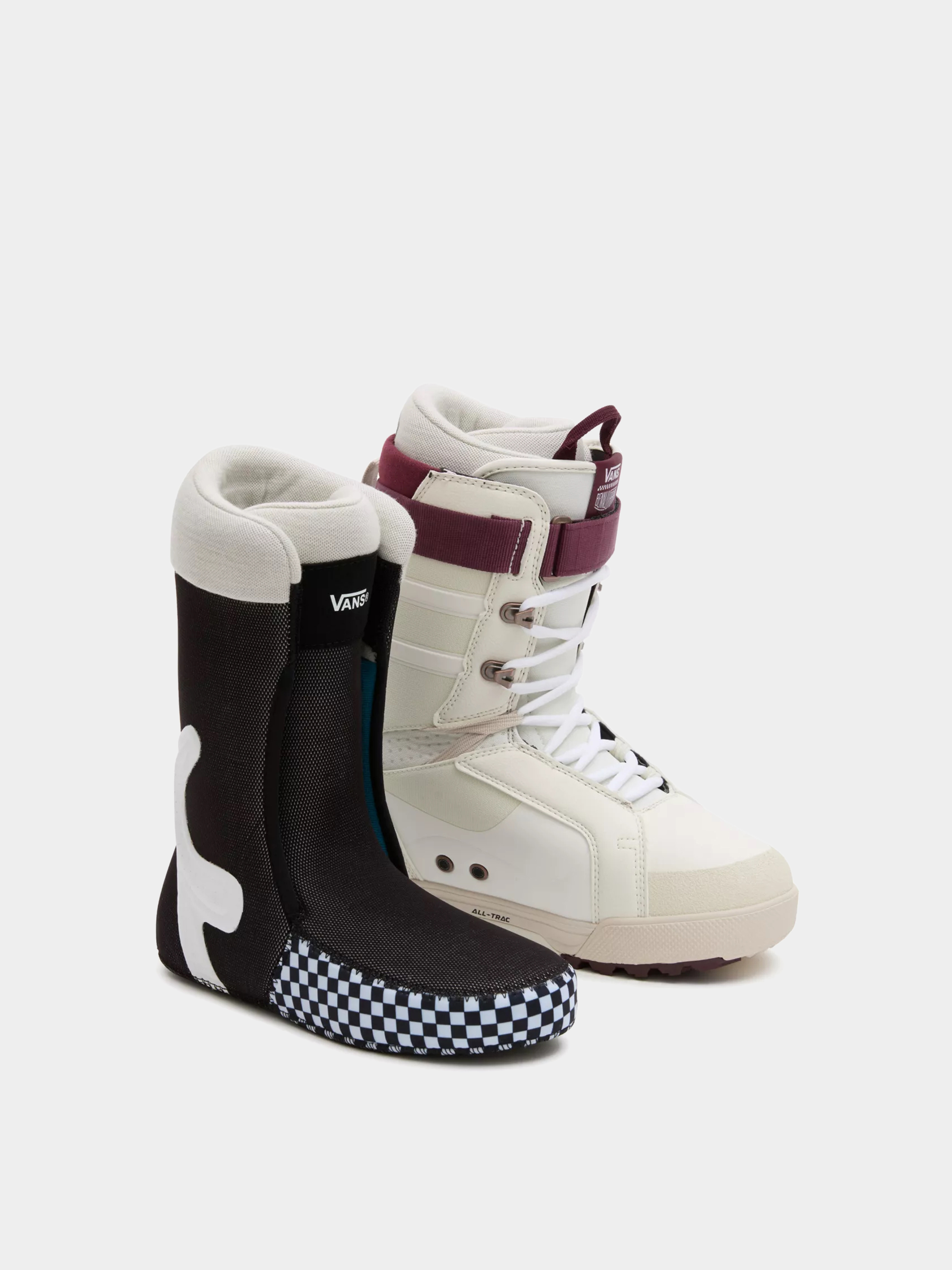 Férfi Vans Hi Standard Pro Snowboard cipők (benny urban marshmallow/burgundy)