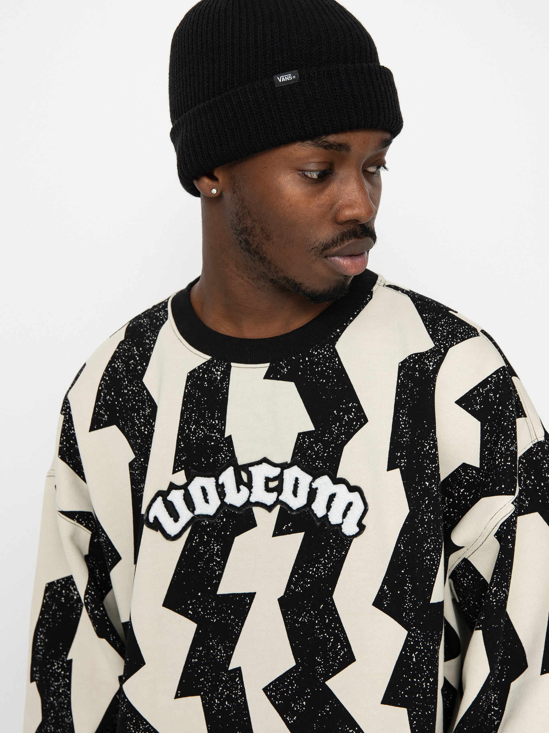 Volcom Obtic Crew Pulóver (dirty white)