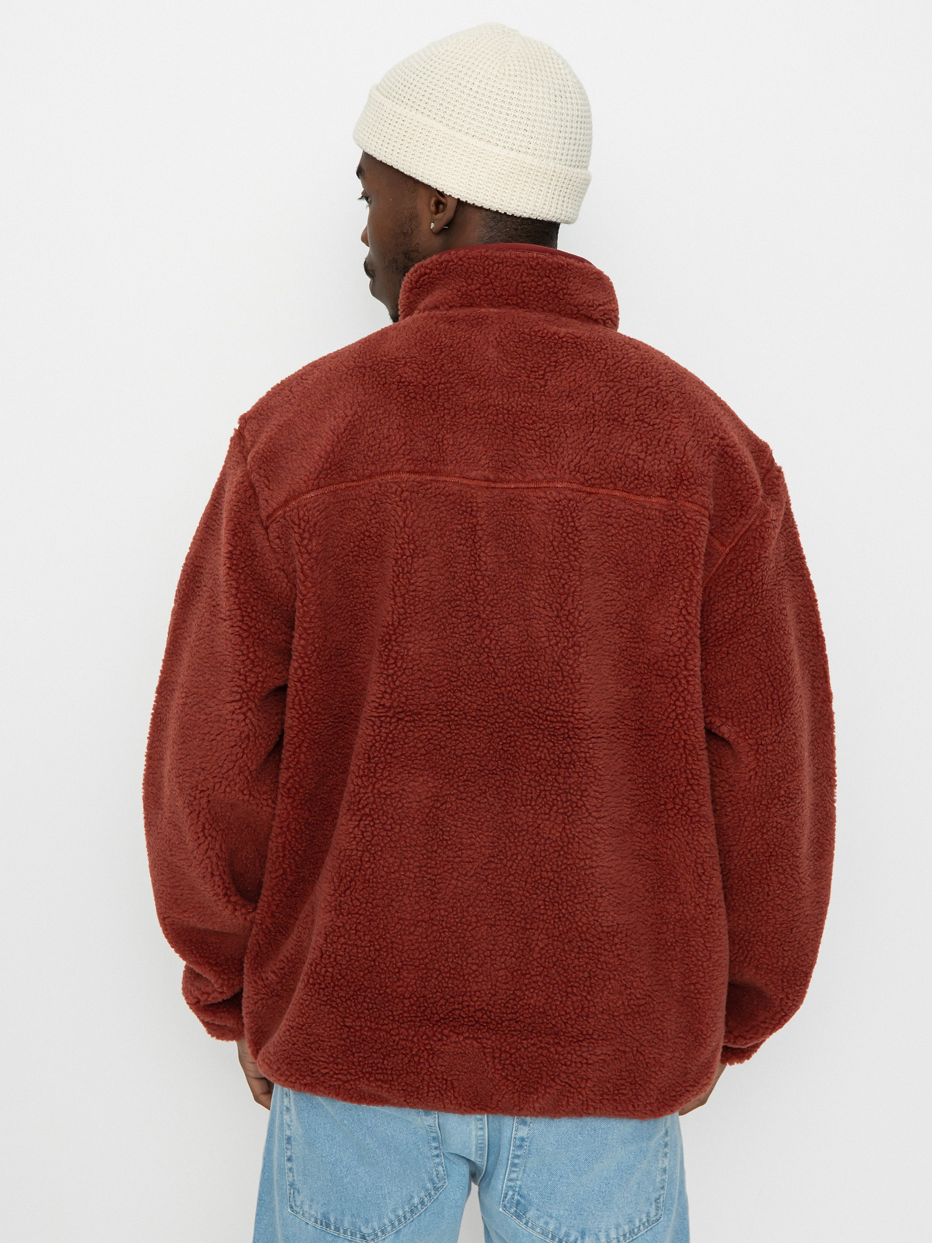 Férfi Dickies Mount Hope Polár pulóver (fired brick)