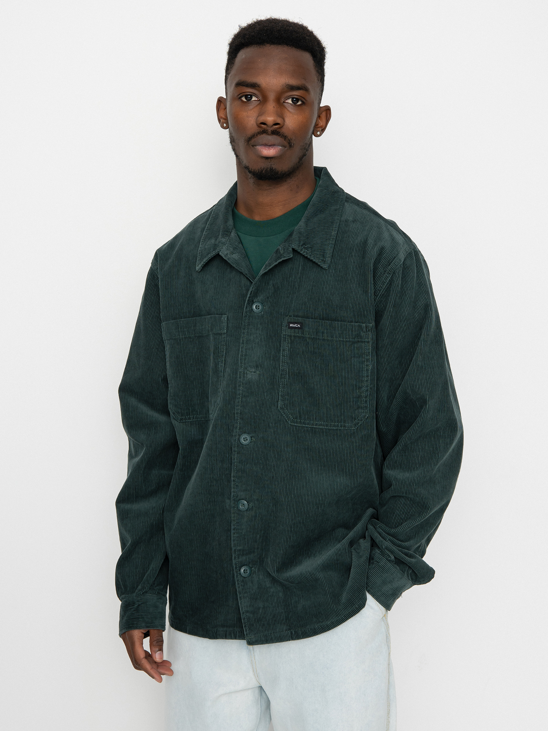 RVCA Americana Corduroy Ing (hunter green)