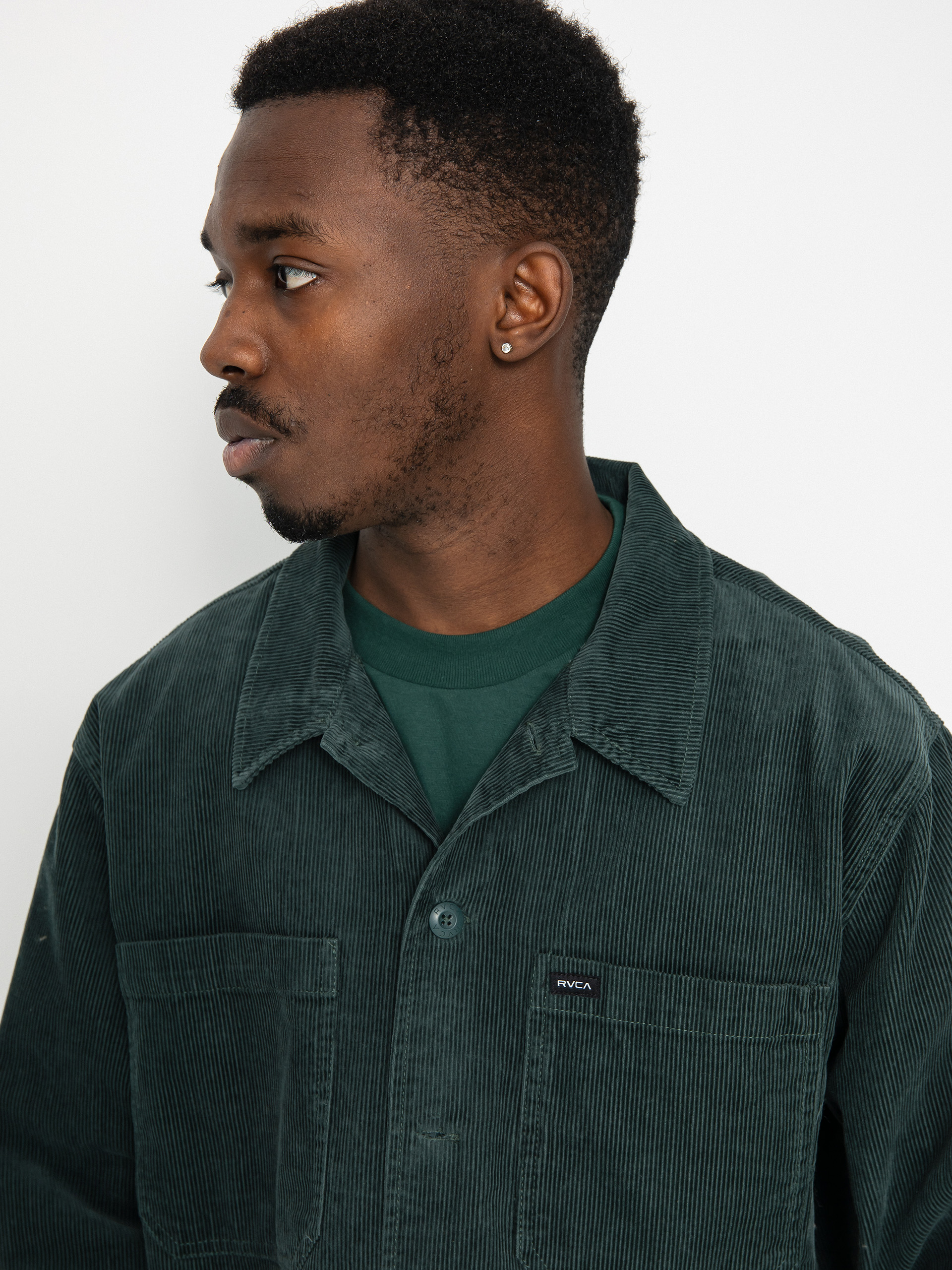 RVCA Americana Corduroy Ing (hunter green)
