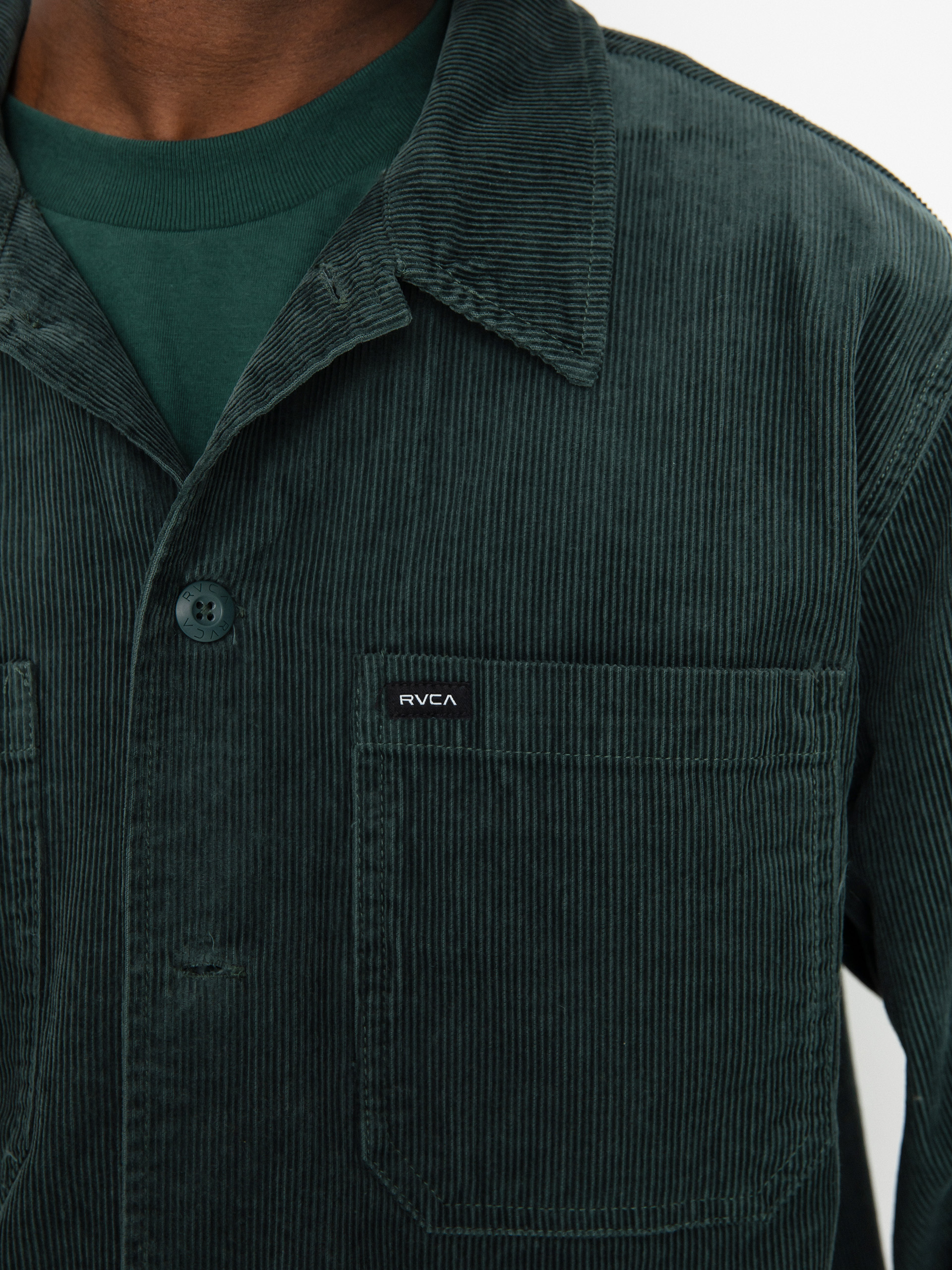 RVCA Americana Corduroy Ing (hunter green)