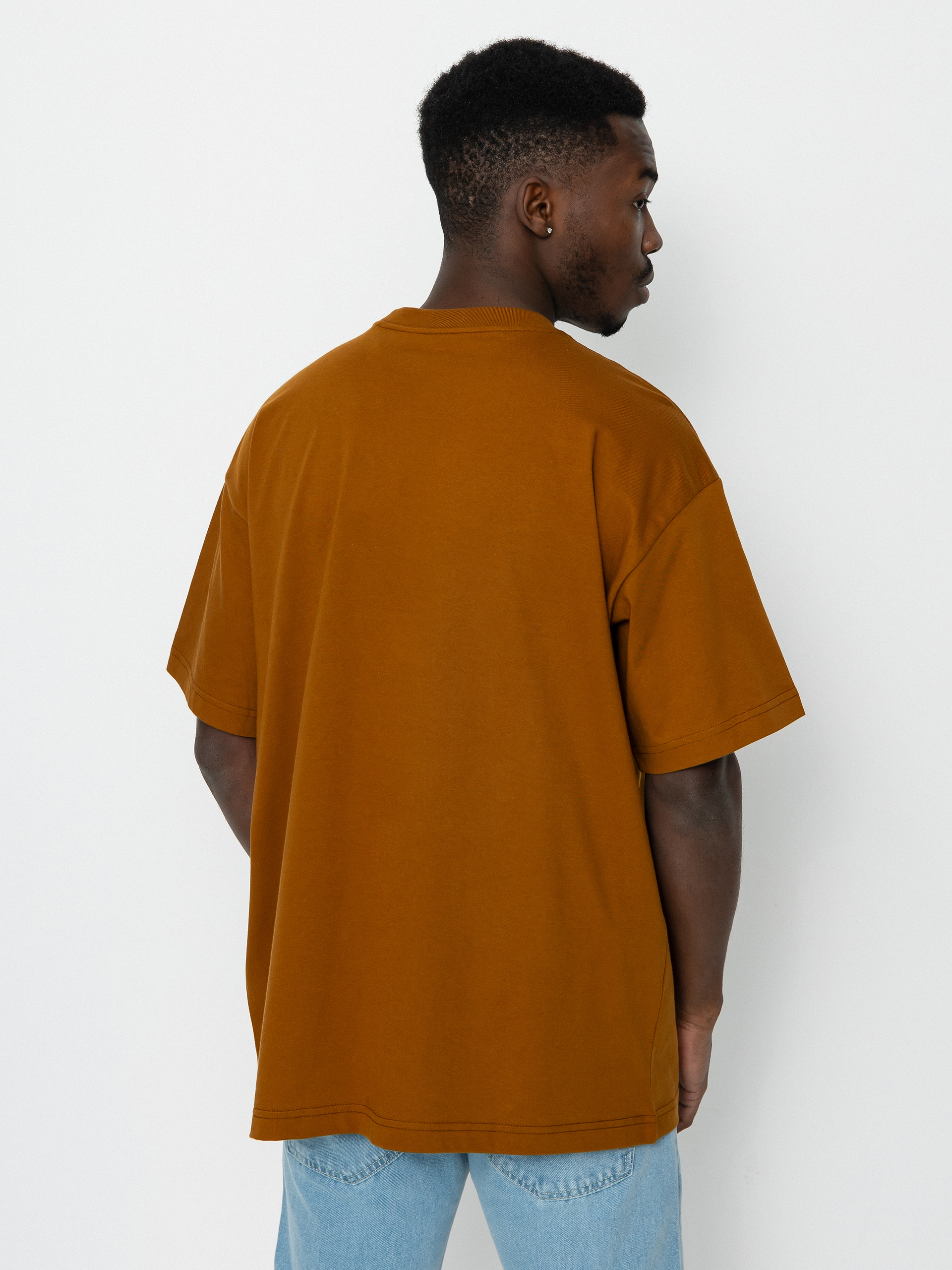 Carhartt WIP Heart Patch Póló (deep h brown)