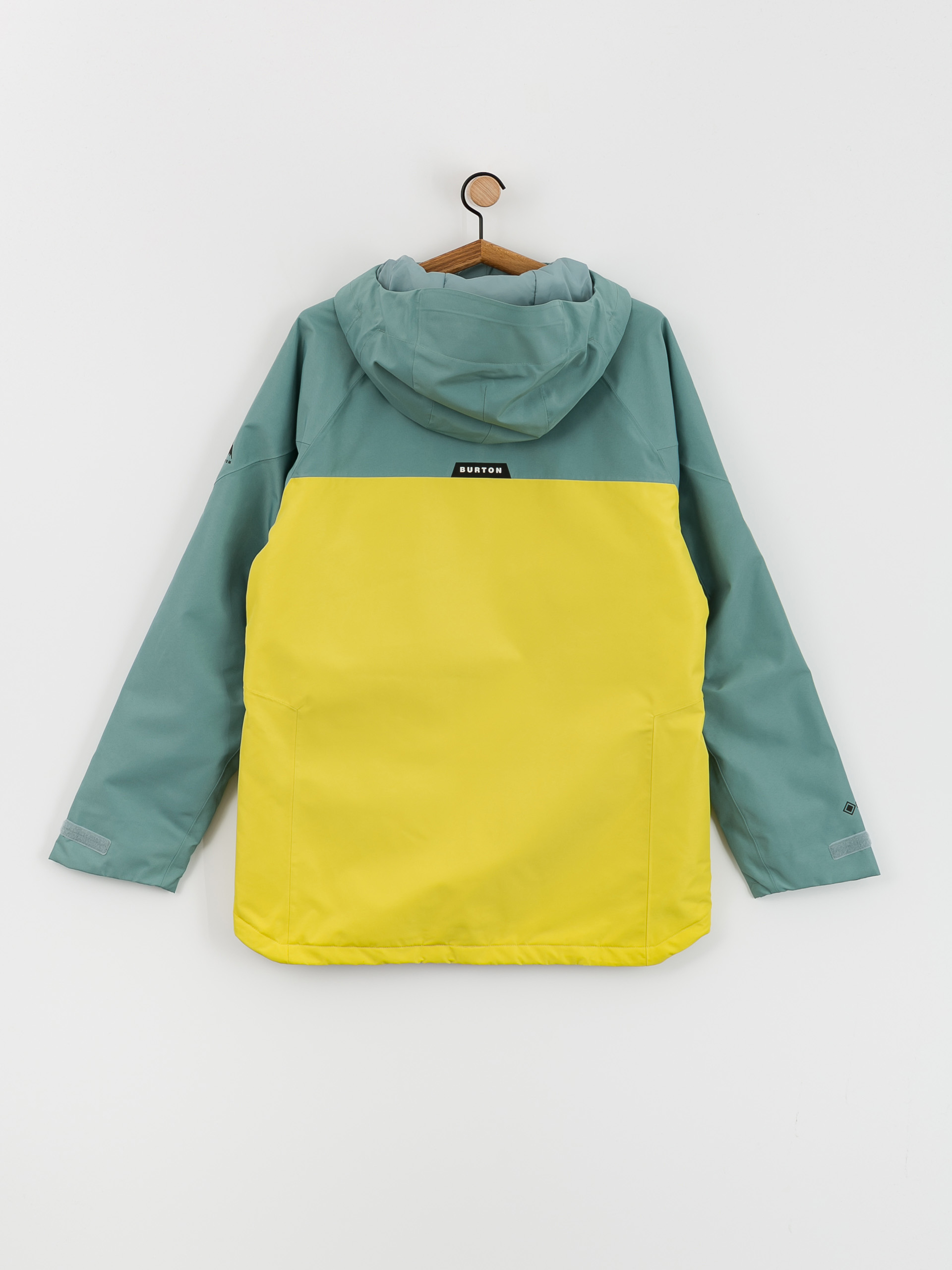 Férfi Burton Pillowline Gore‑Tex 2L Snowboard dzseki (rock lichen/powder blush/sulfur)