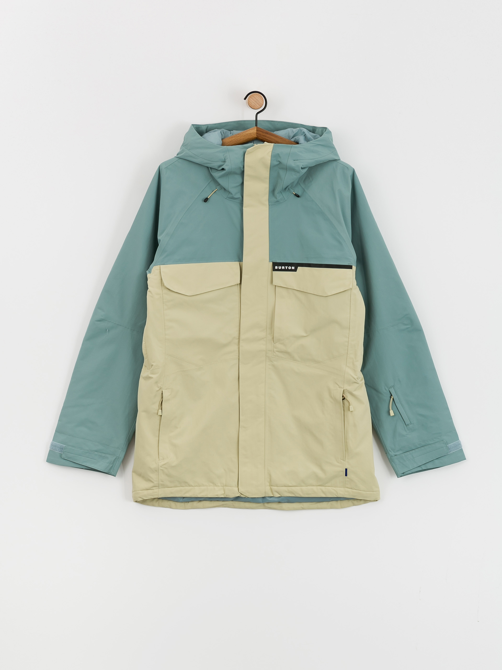 Férfi Burton Covert 2.0 Snowboard dzseki (rock lichen/mushroom)