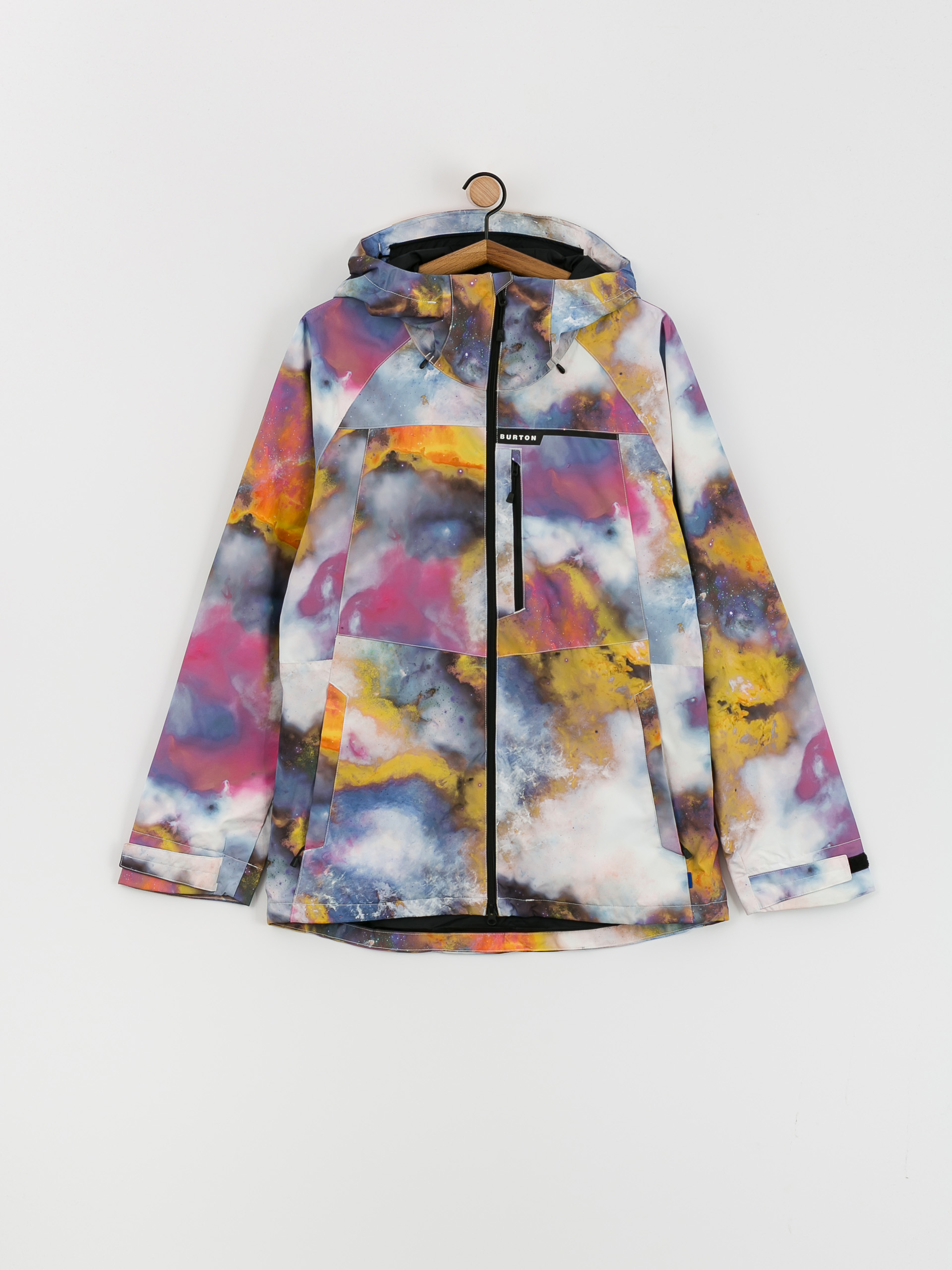 Férfi Burton Lodgepole Snowboard dzseki (stout white voyager)