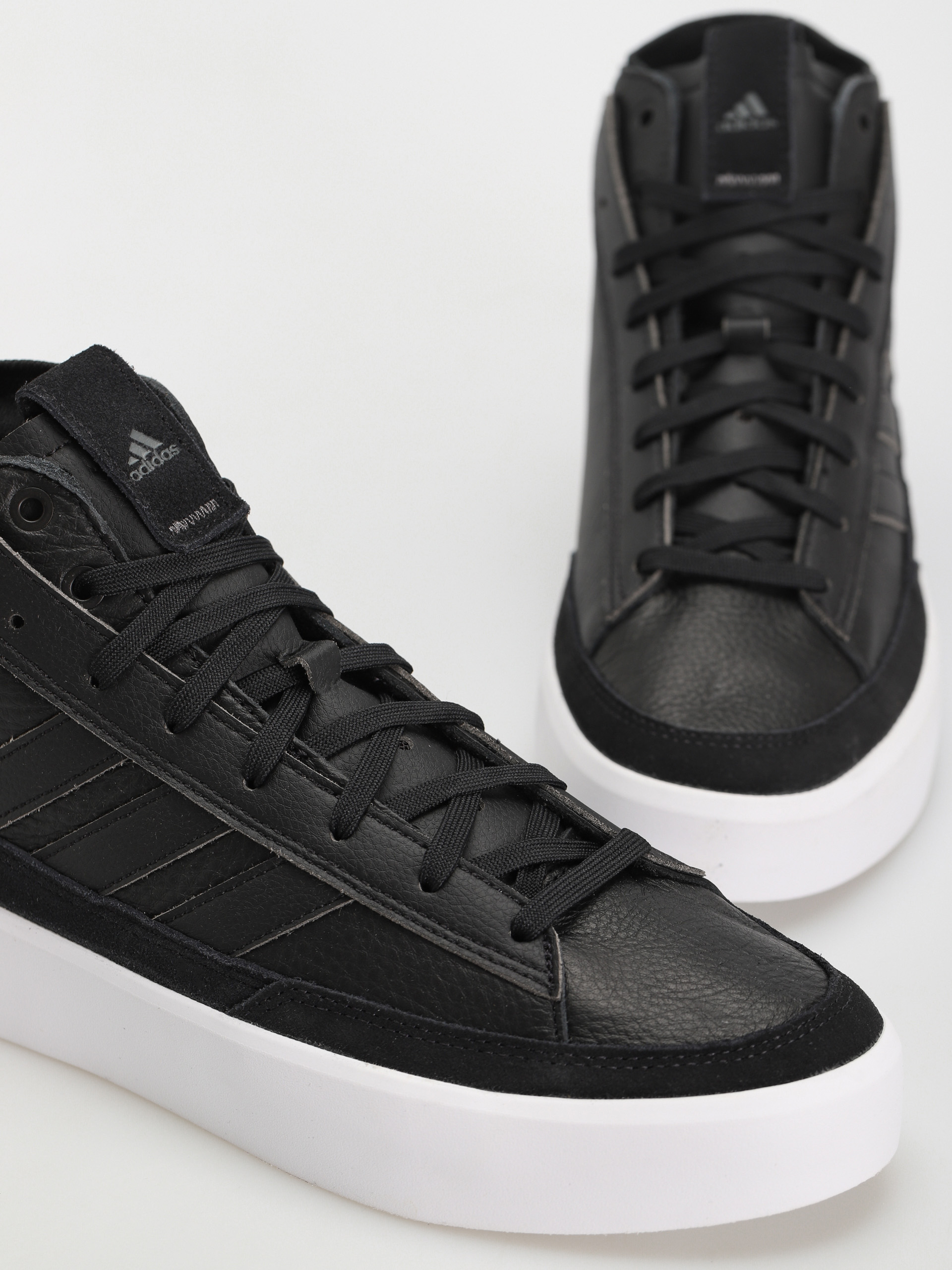 adidas Znsored Hi Prem Leather Cipők (cblack/cblack/gresix)