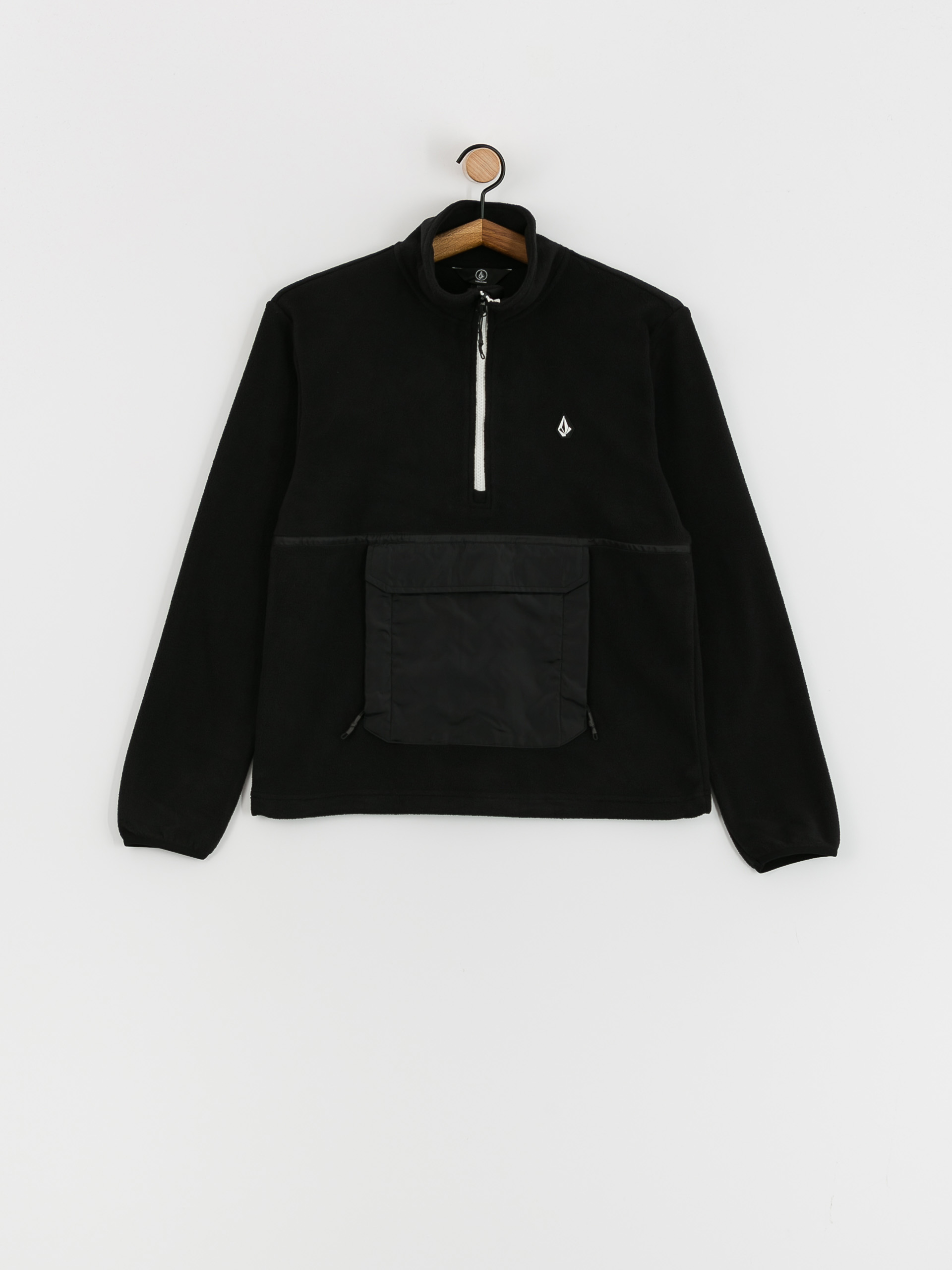 Női Volcom Polar 1/2 Zip Thermo pulóver (black)