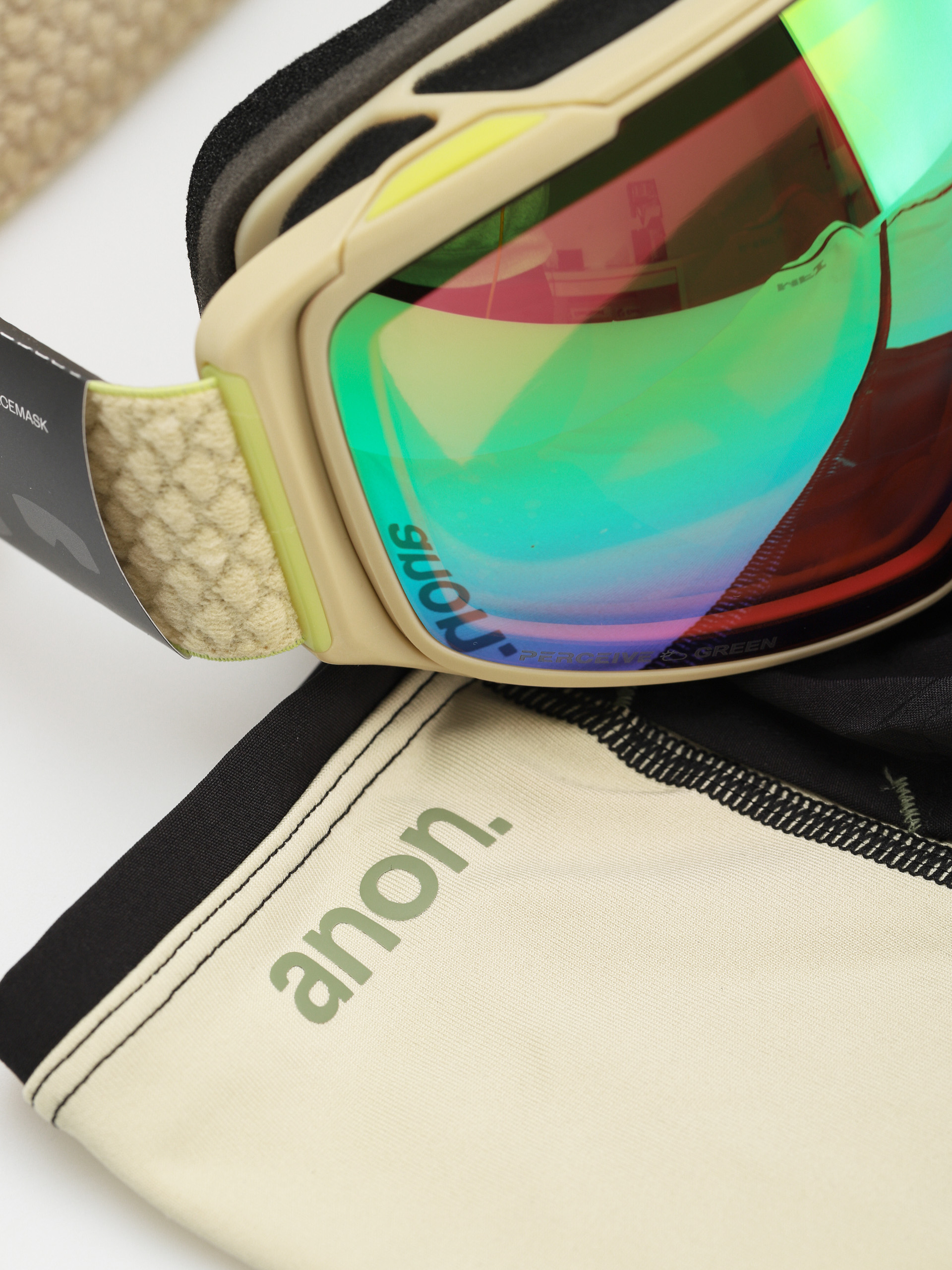 Anon M4S Toric MFI Snowboard szemüveg (mushroom/variable green/cloudy pink)