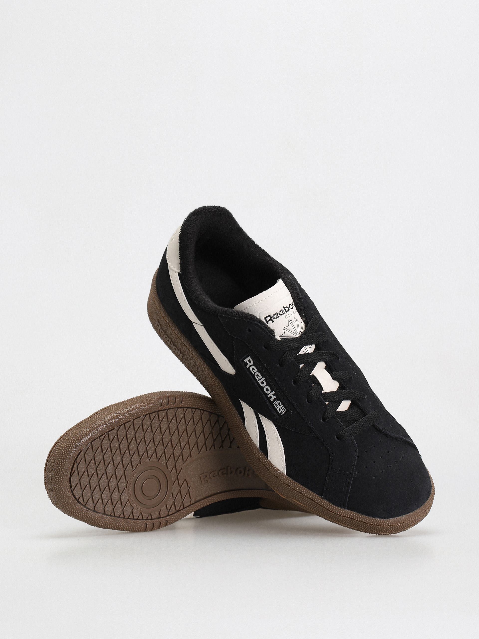 Reebok Club C Grounds UK Cipők (cblack/chalk/rbkle2)