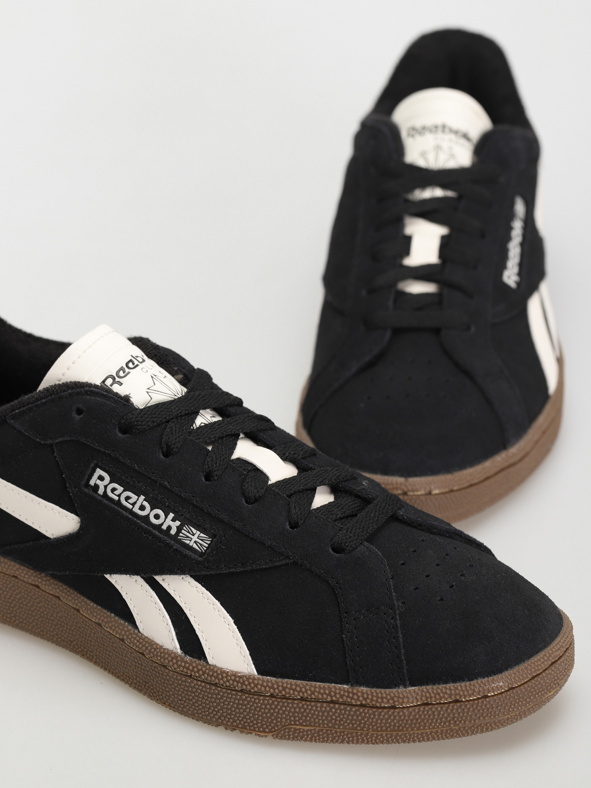 Reebok Club C Grounds UK Cipők (cblack/chalk/rbkle2)