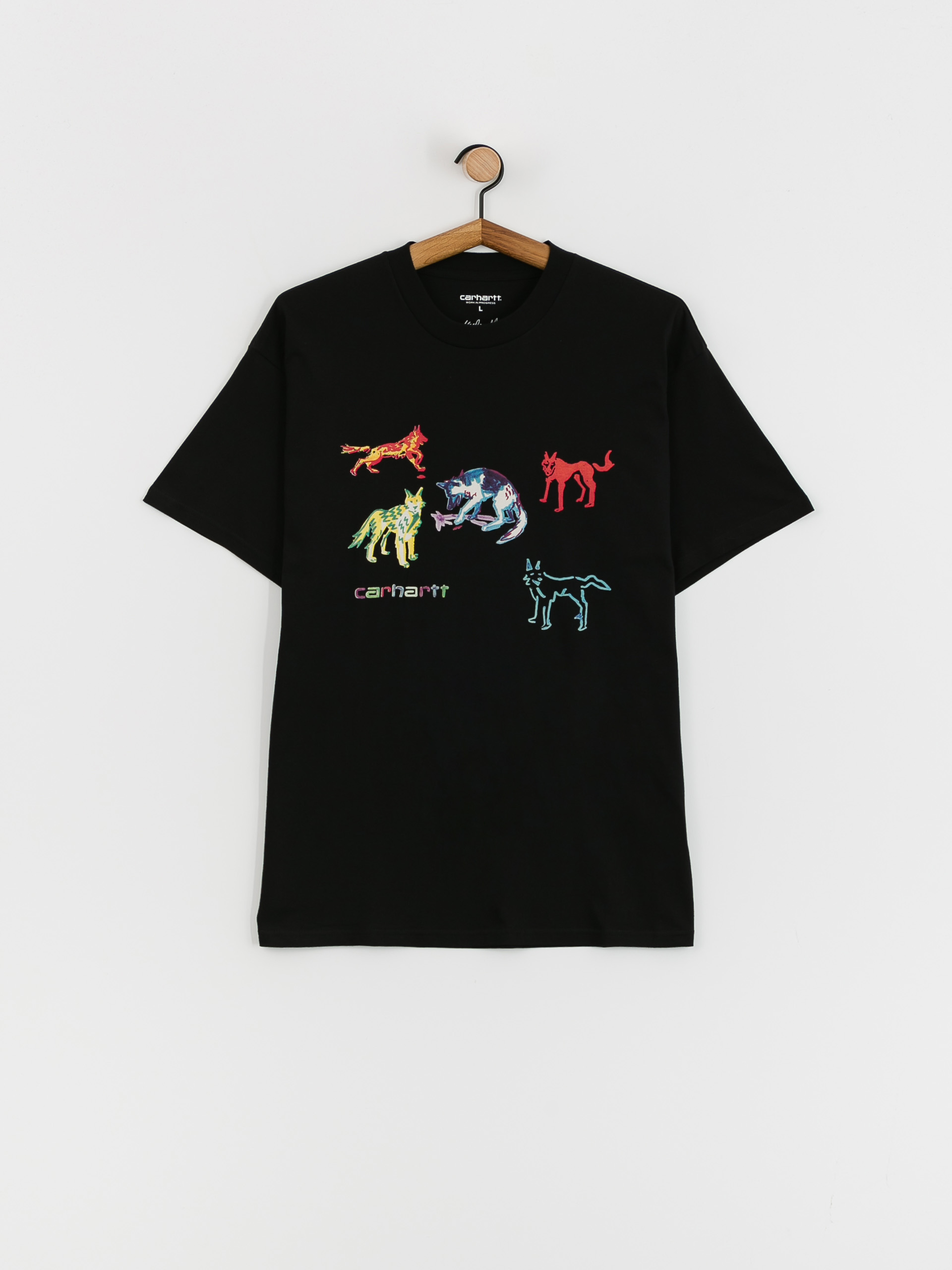 Carhartt WIP Ollie Mac Huskies Póló (black)