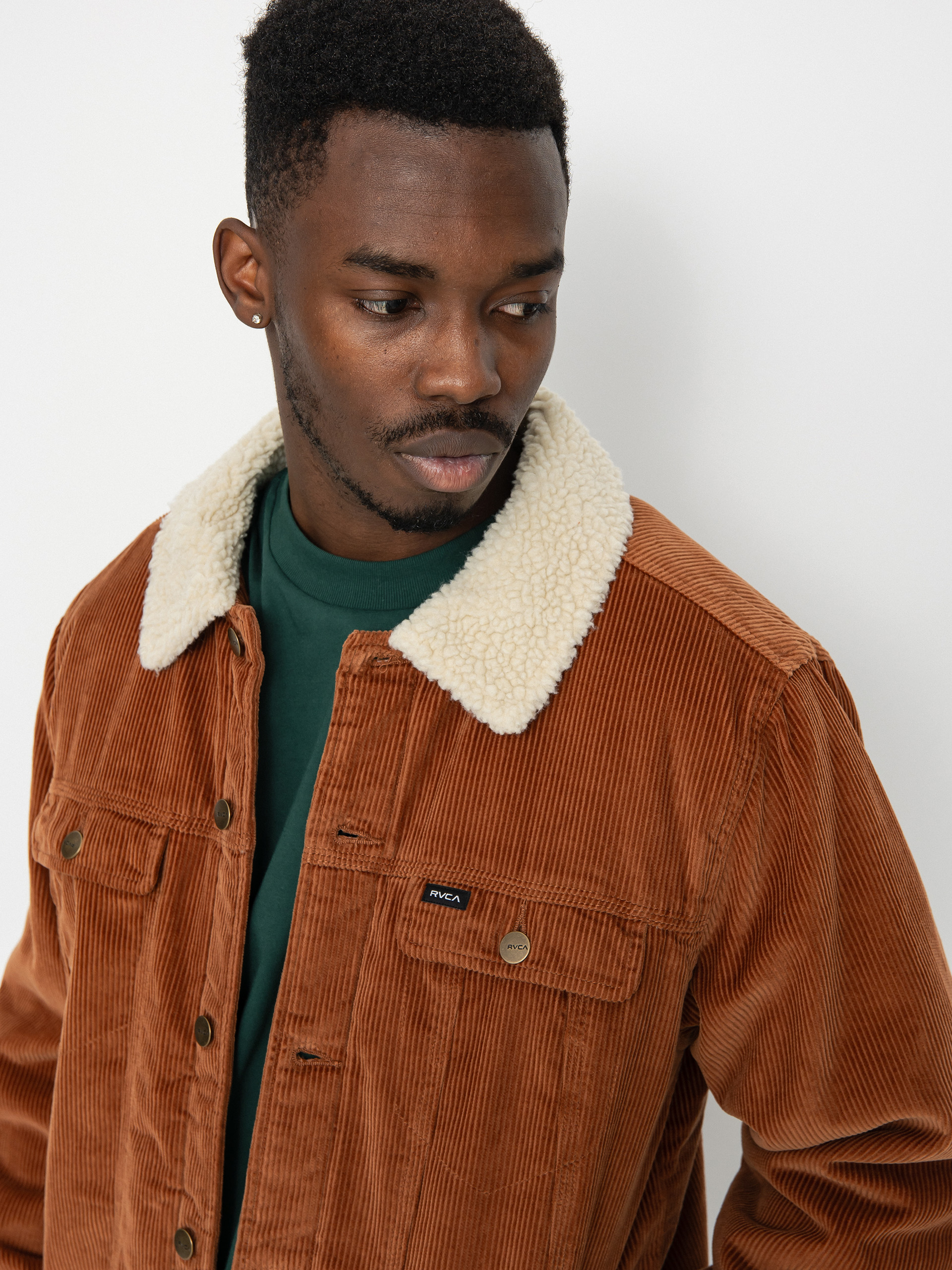 RVCA Waylon Trucker Dzseki (rawhide)