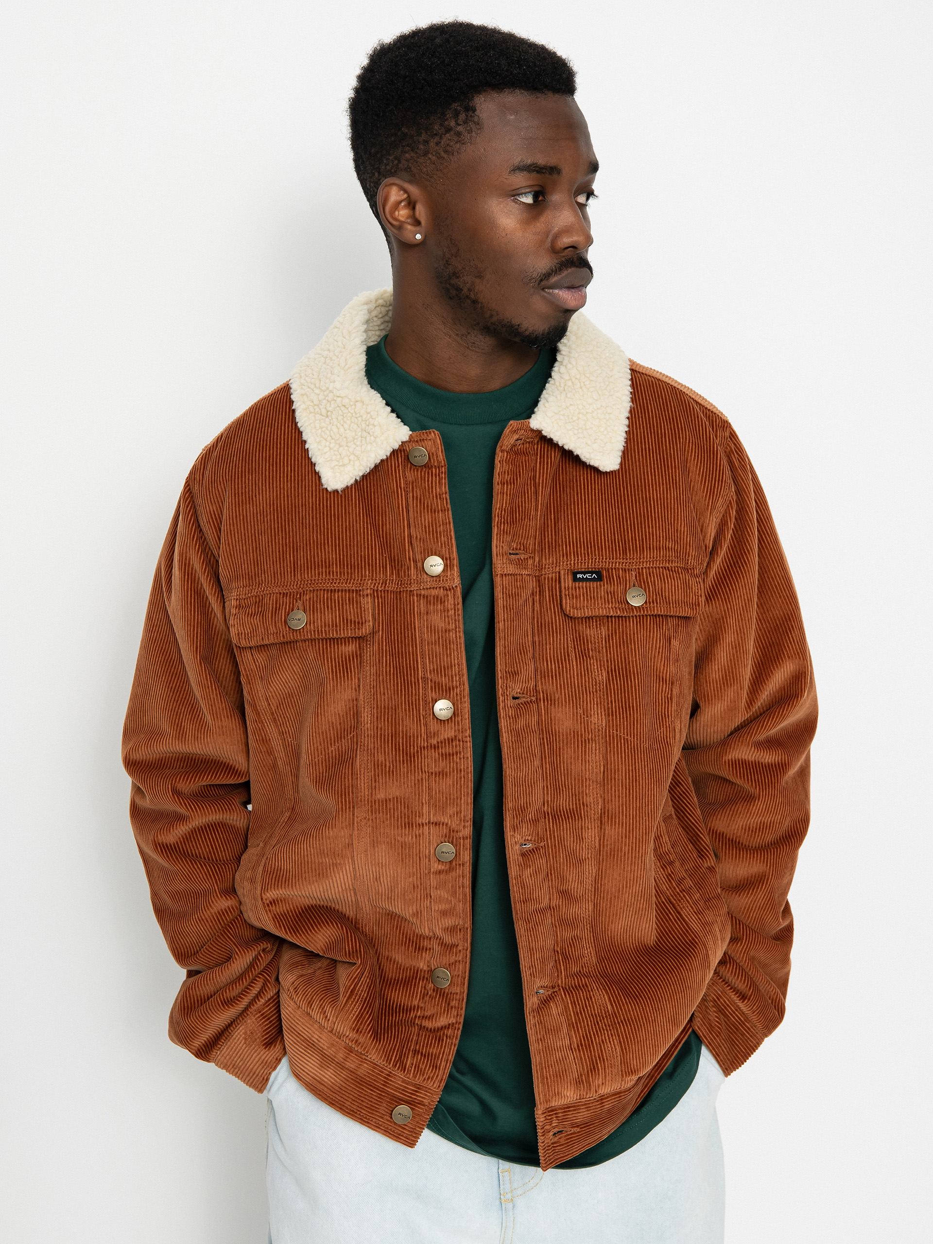 RVCA Waylon Trucker Dzseki (rawhide)