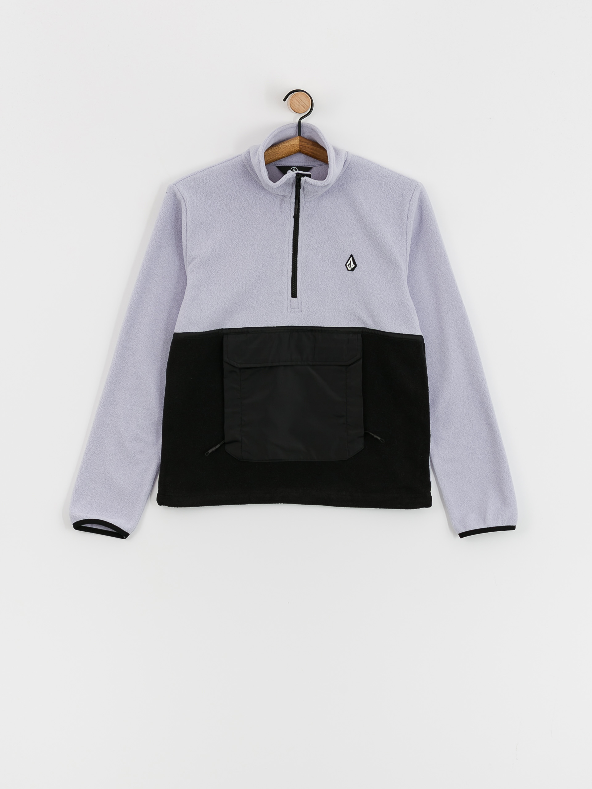 Női Volcom Polar 1/2 Zip Thermo pulóver (lilac ash)