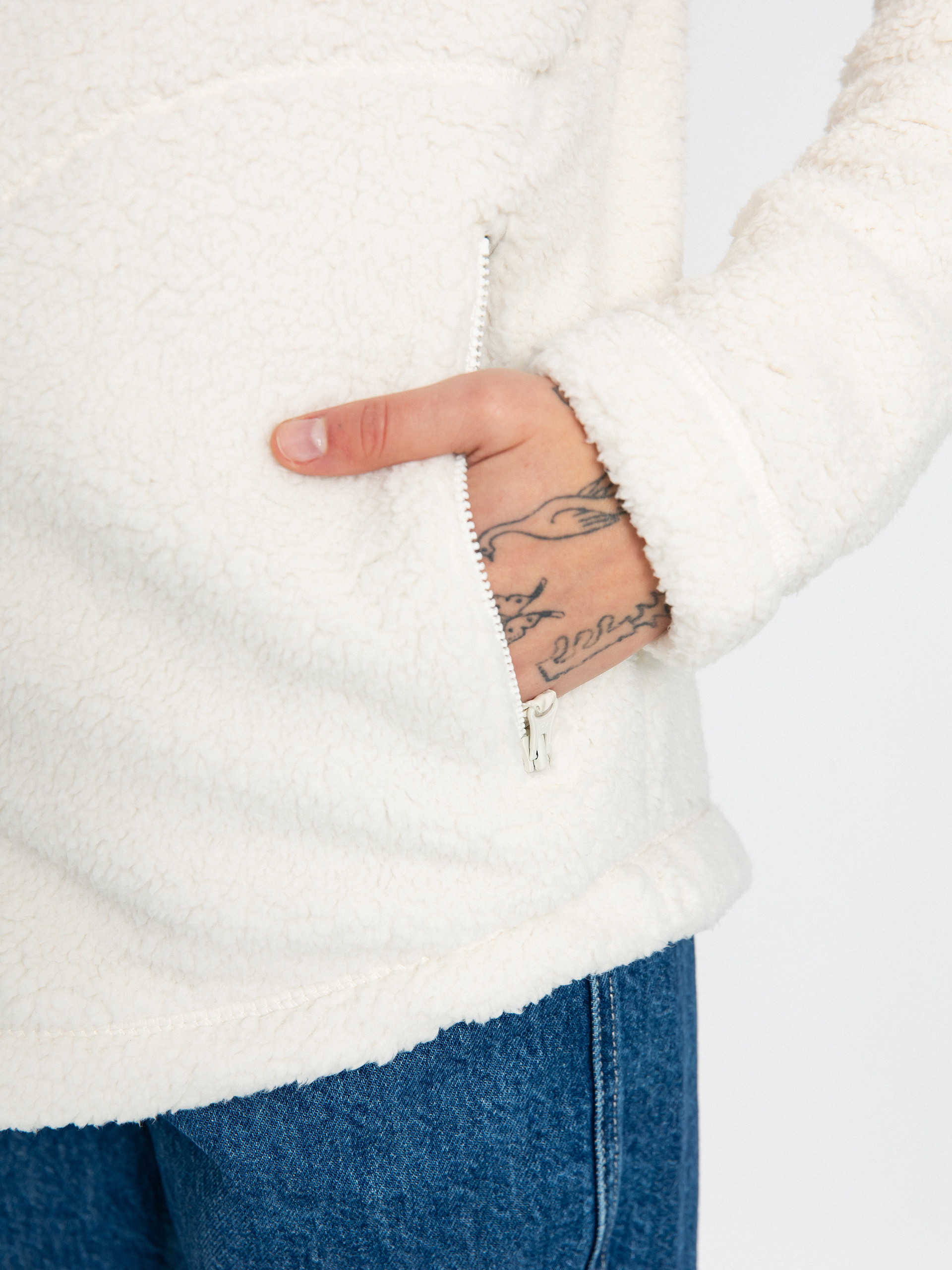 Női Columbia West Bend Polár pulóver (chalk)