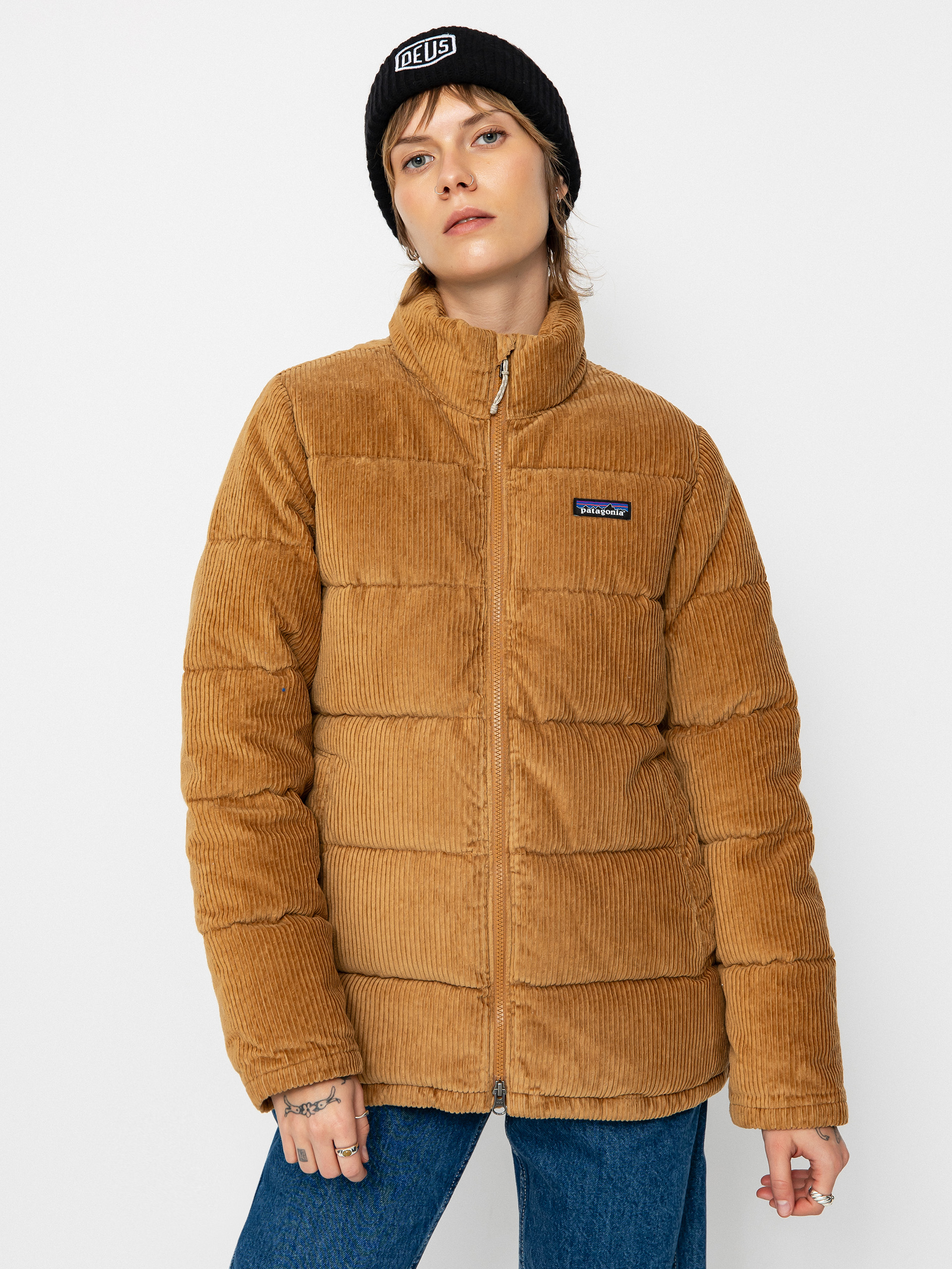 Patagonia Cord Fjord Coat Dzseki Wmn (nest brown)