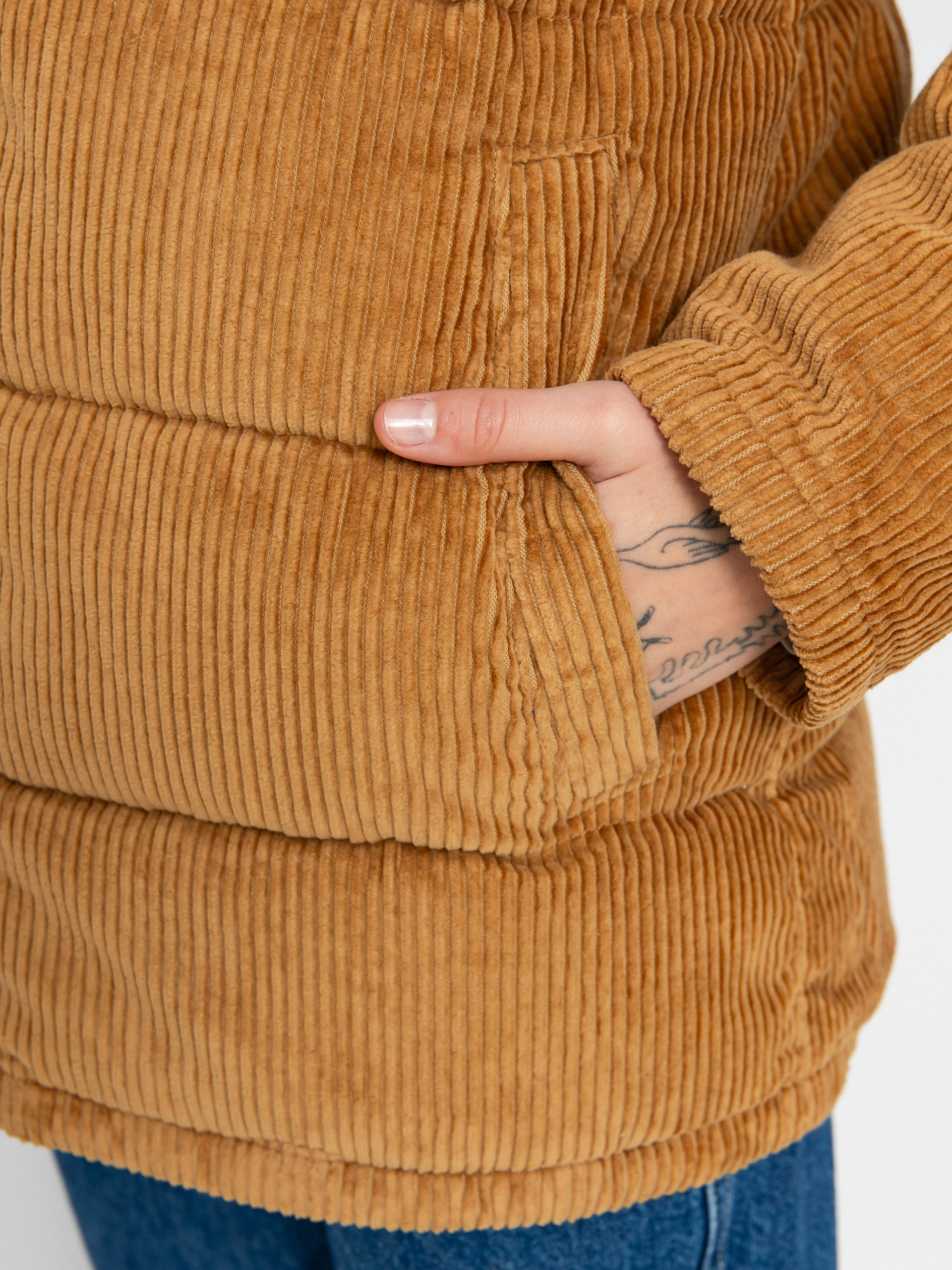 Patagonia Cord Fjord Coat Dzseki Wmn (nest brown)