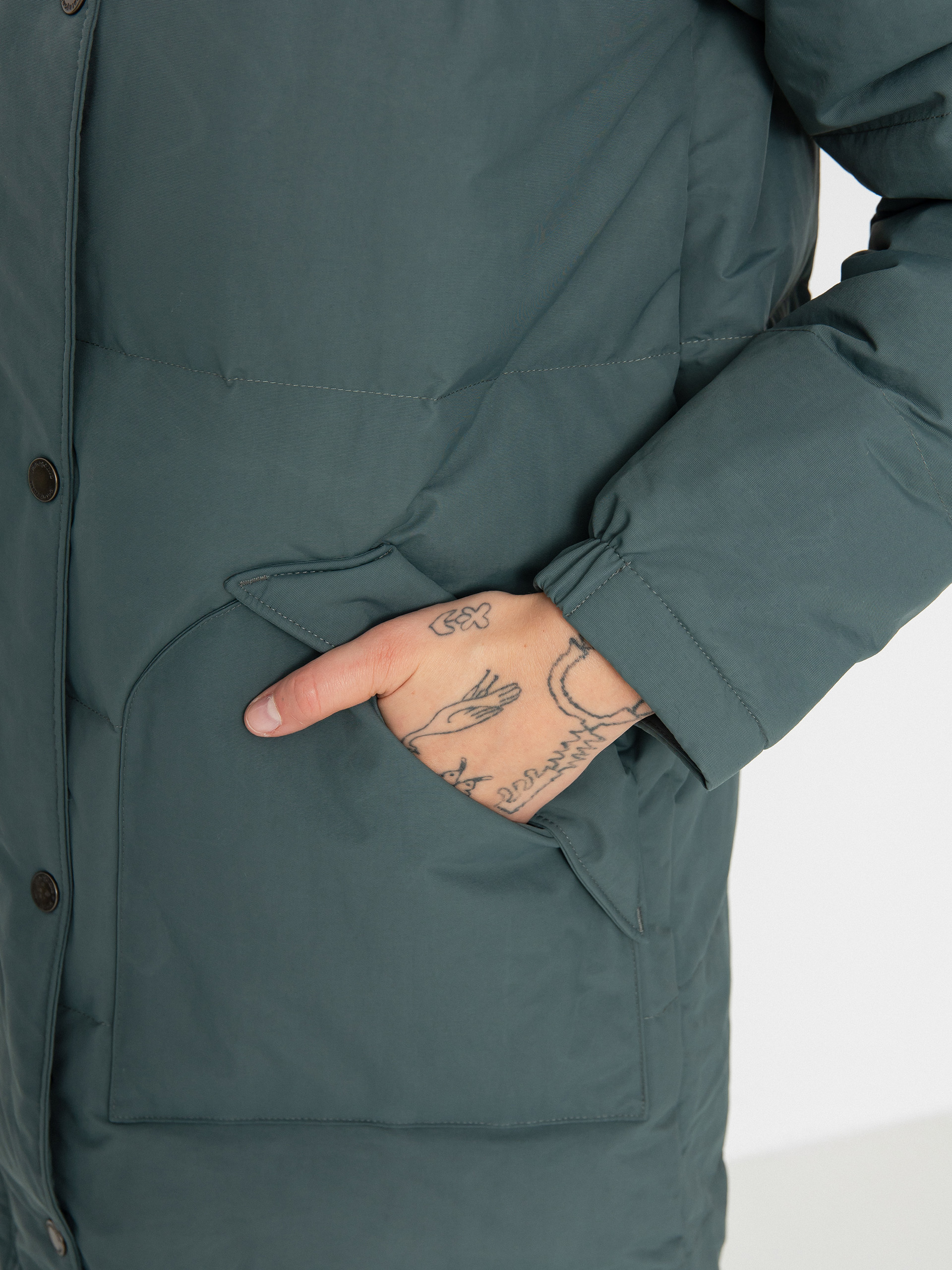 Patagonia Downdrift Parka Dzseki Wmn (nouveau green)