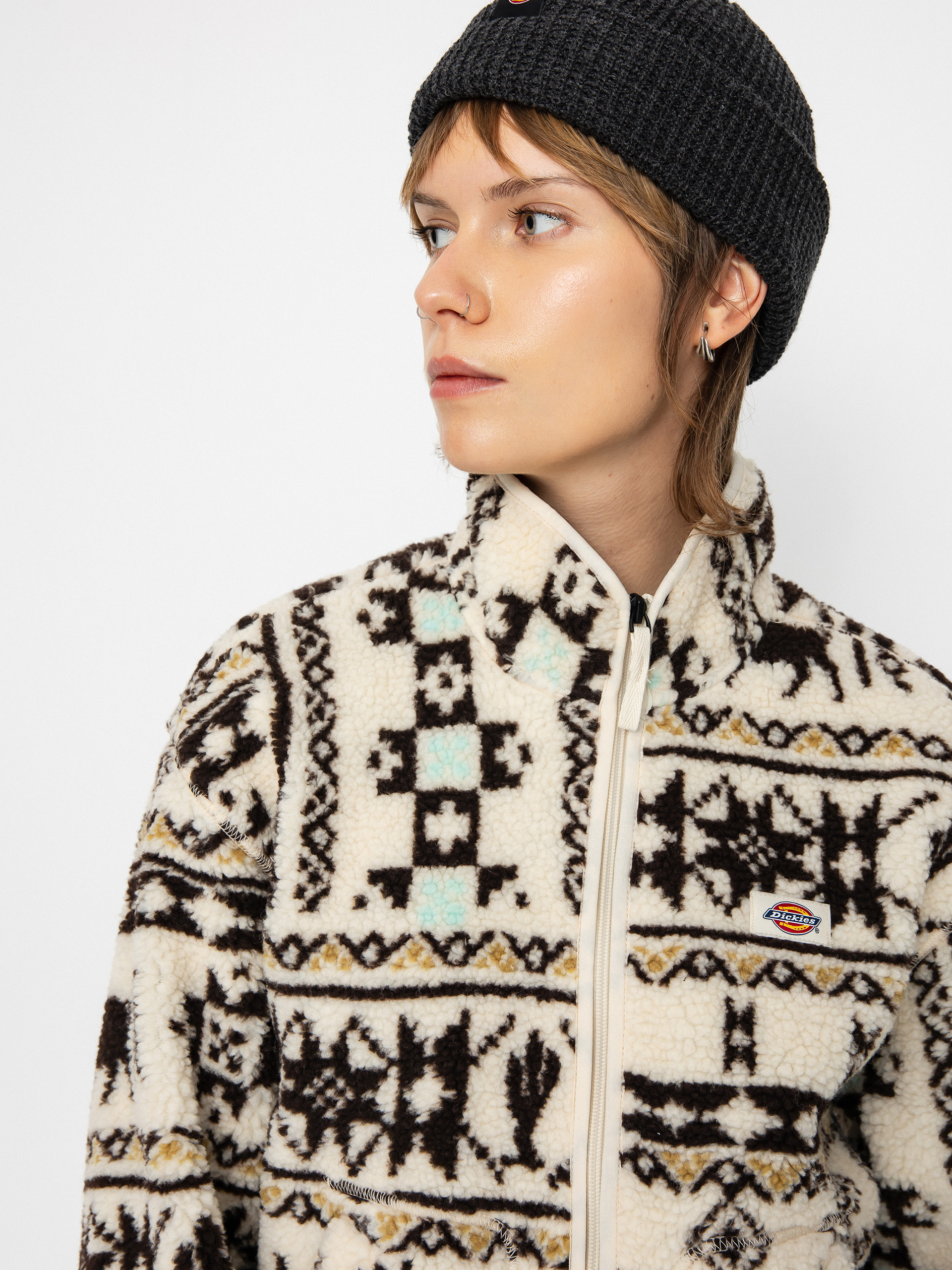 Női Dickies Hays Polár pulóver (nordic aop lb)