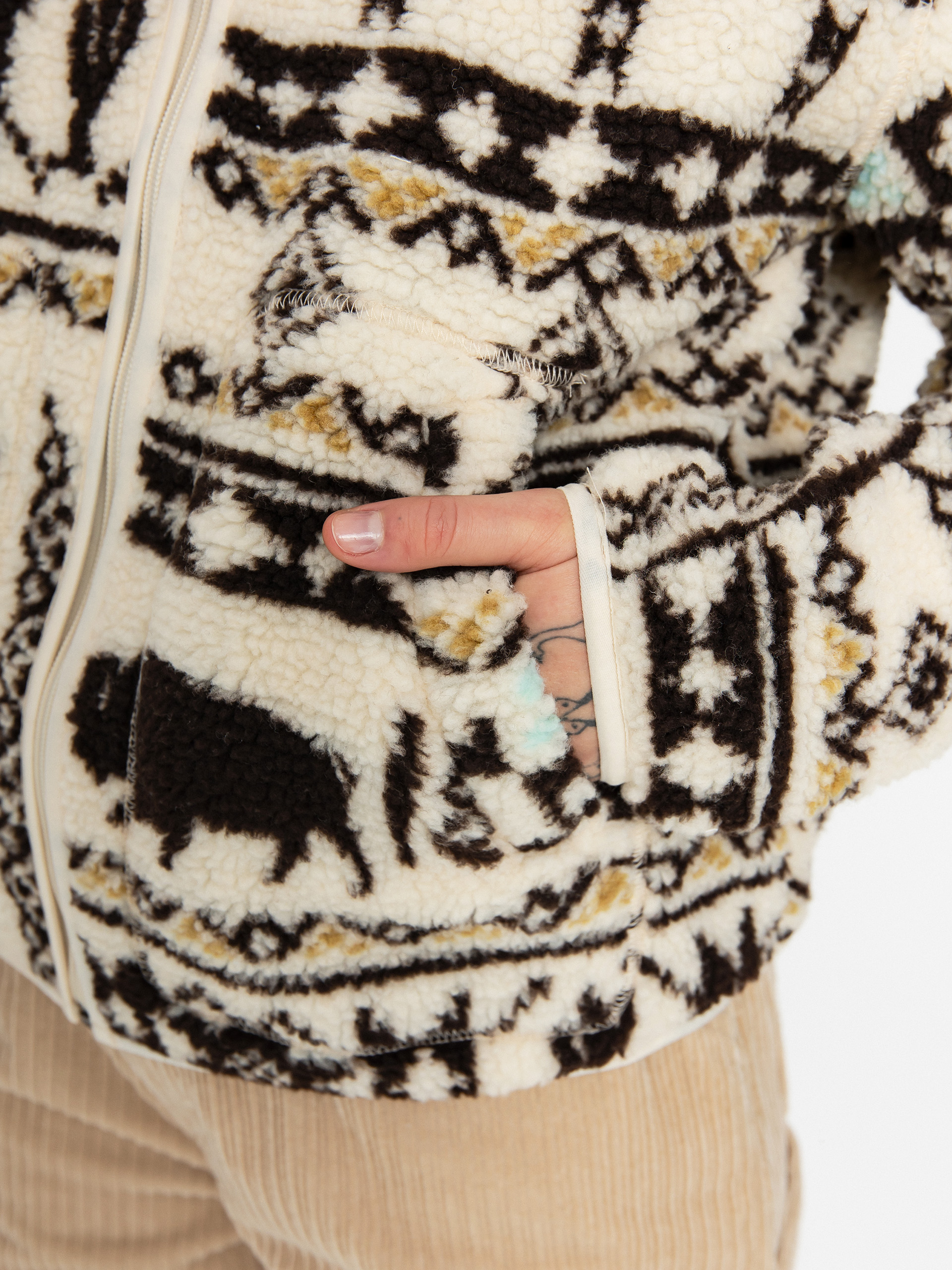 Női Dickies Hays Polár pulóver (nordic aop lb)