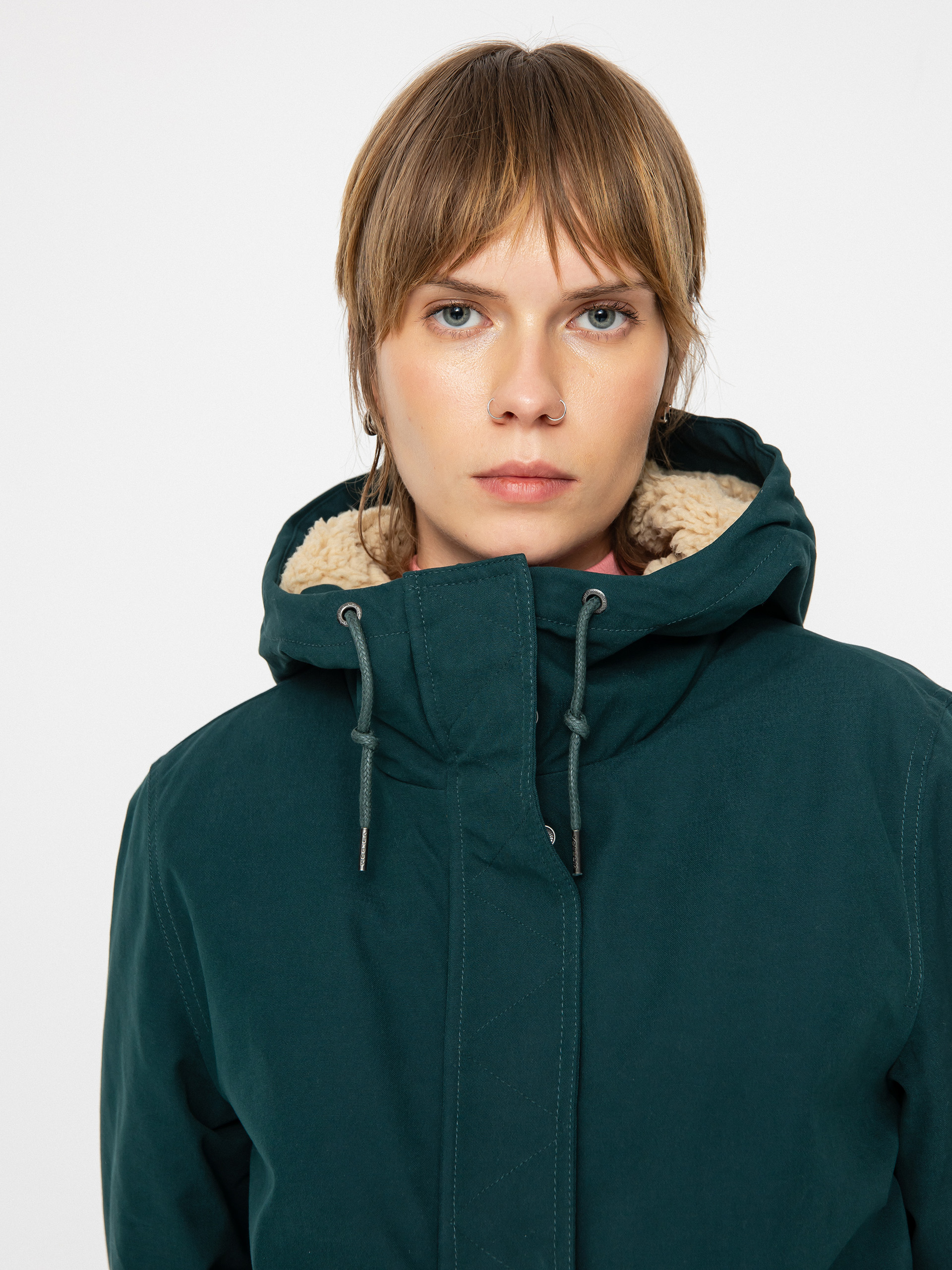 Volcom Less Is More 5K Parka Dzseki Wmn (ponderosa pine)