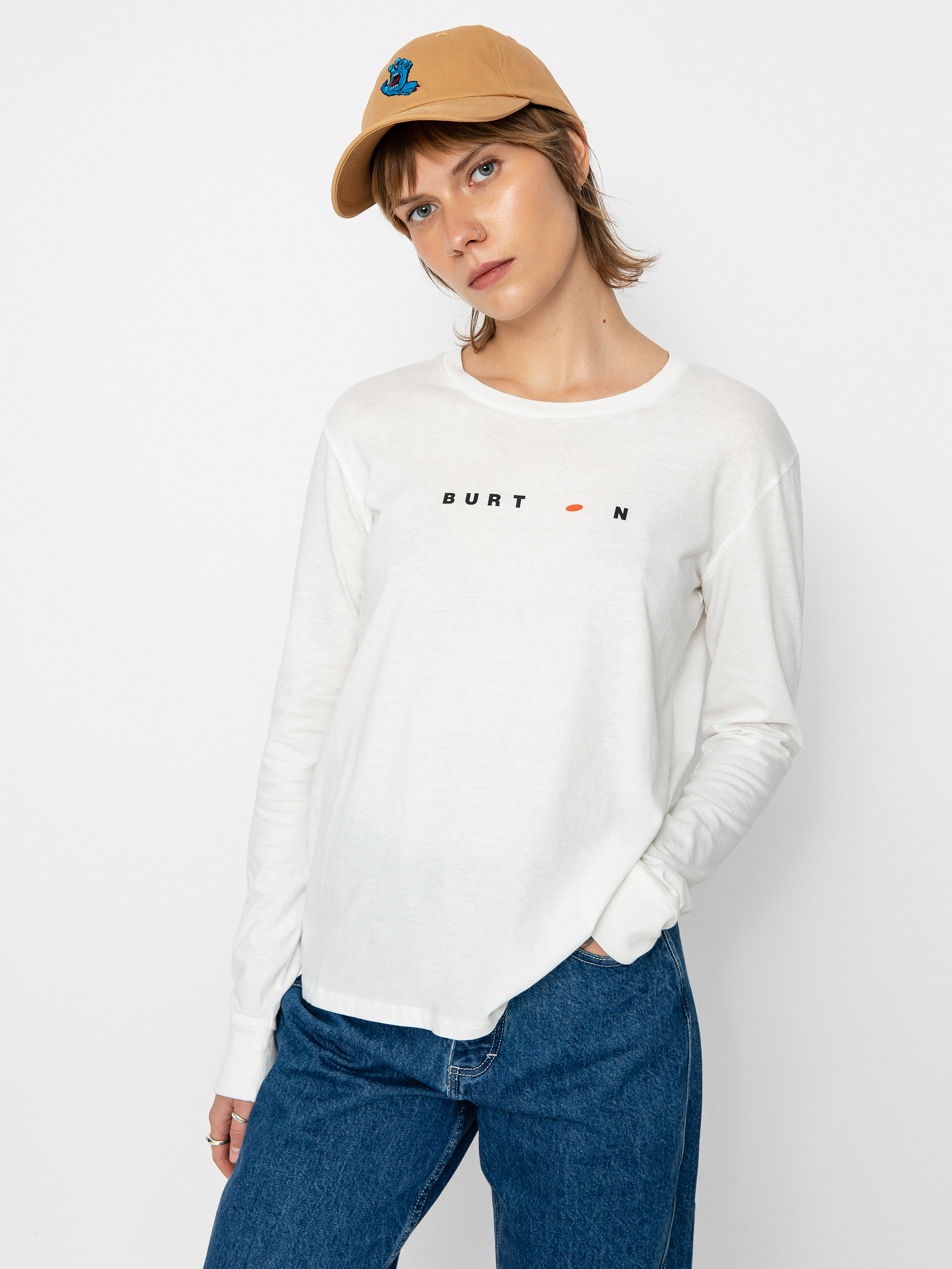 Burton Storyboard 24 Hosszú ujjú felső Wmn (stout white)