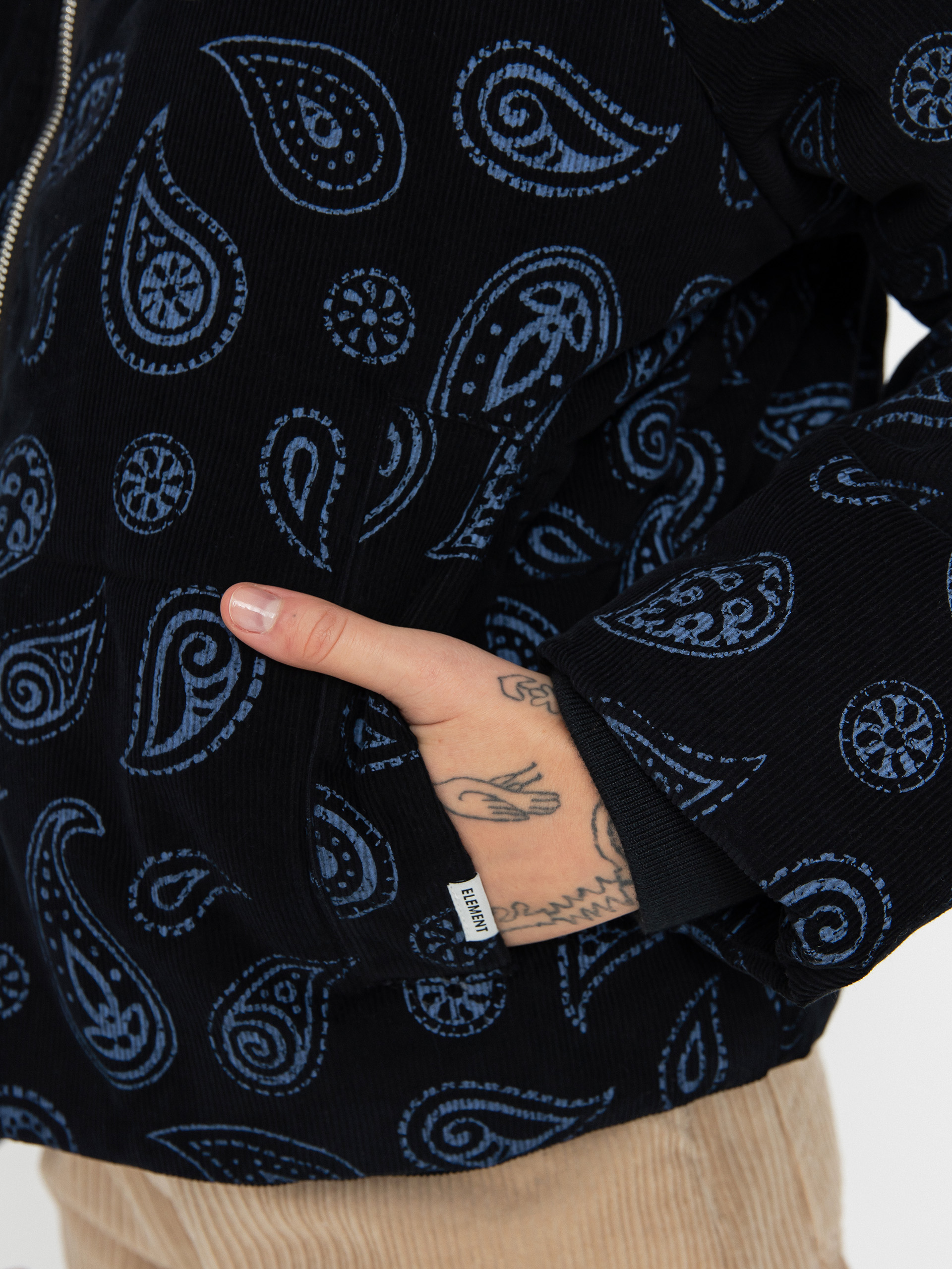 Element Aspen Paisley Dzseki Wmn (jet black)