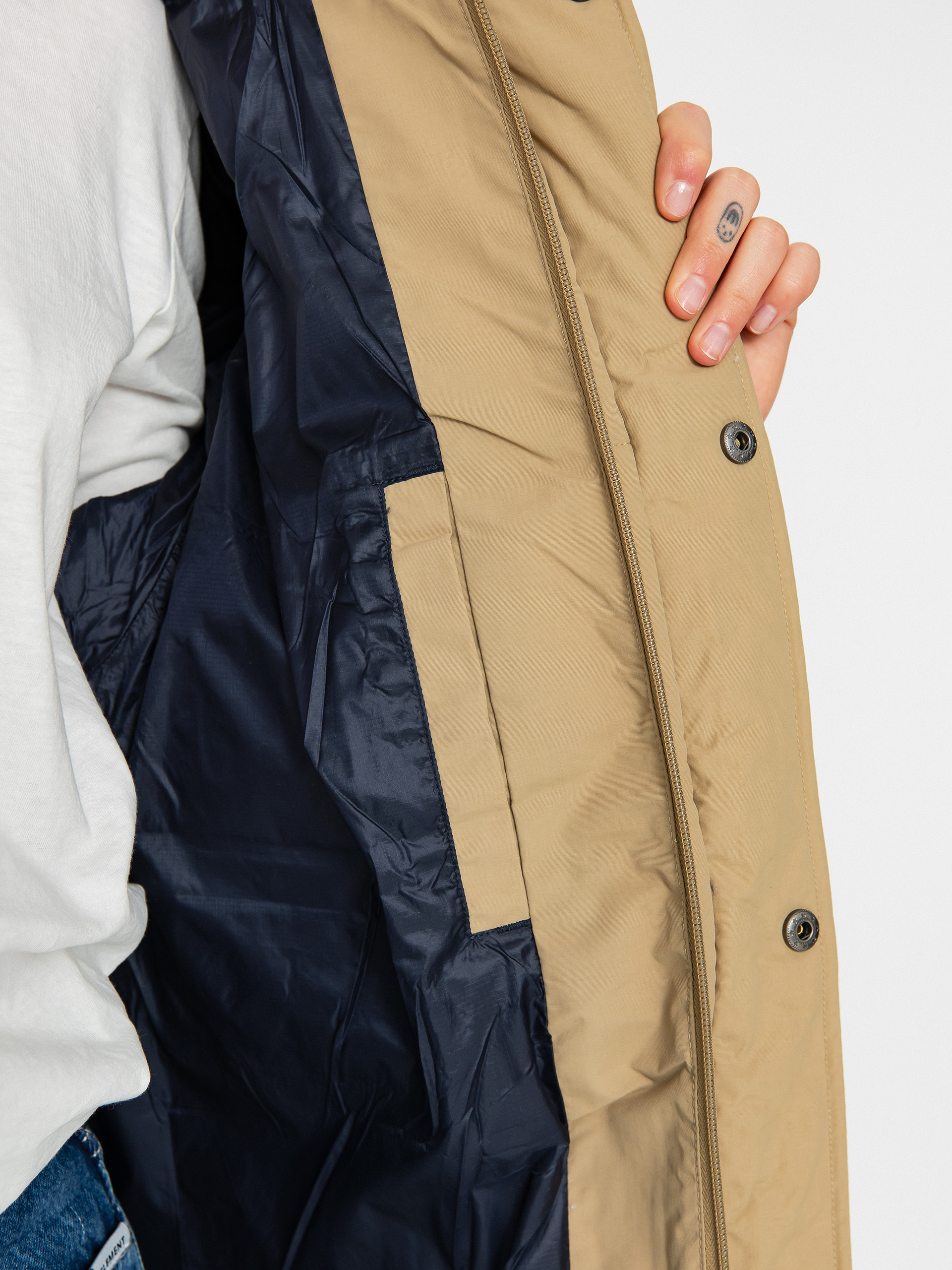 Element Big Trekka Dzseki Wmn (khaki)