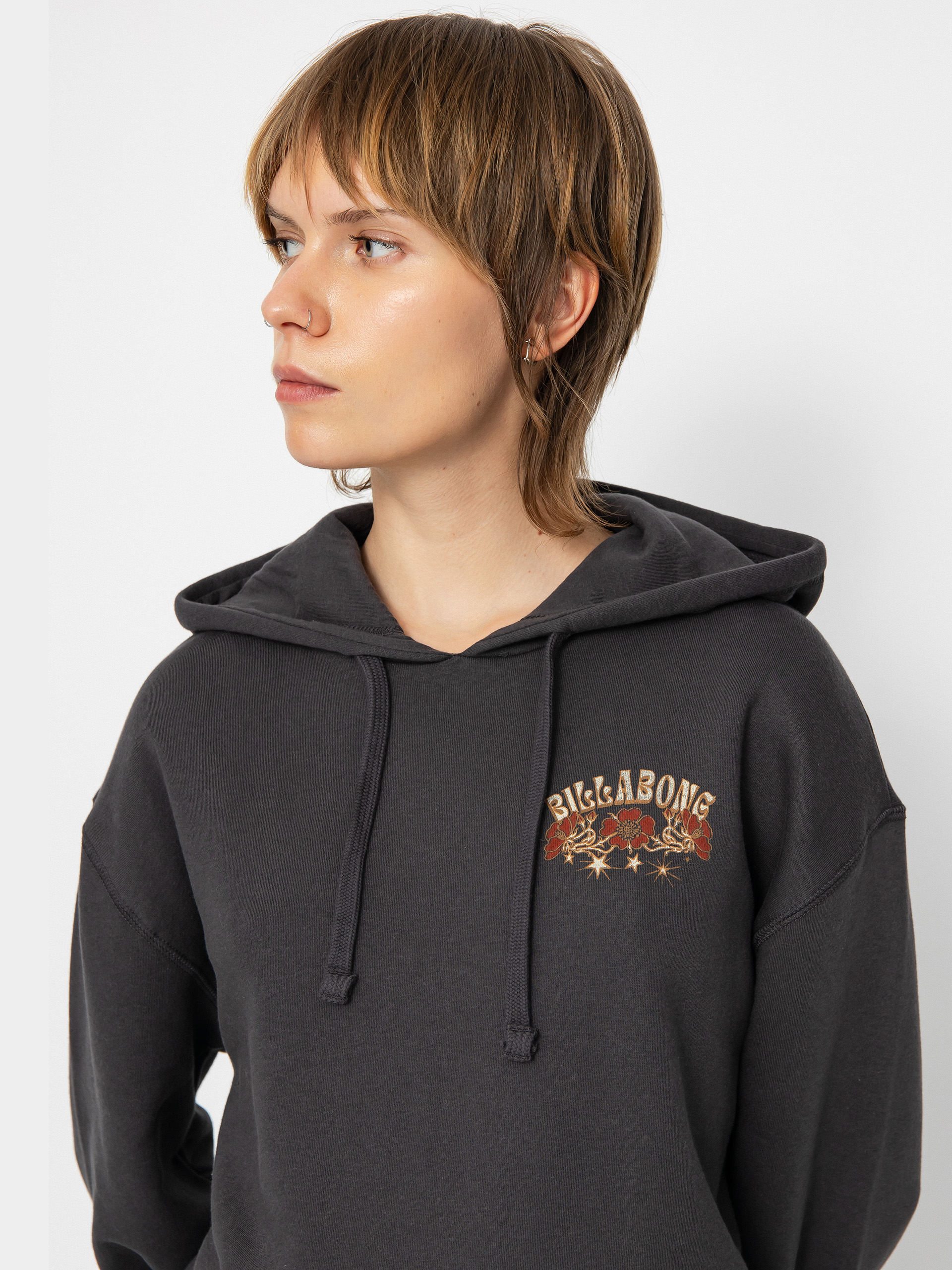 Billabong Suns Up Pulóver Wmn (off black)