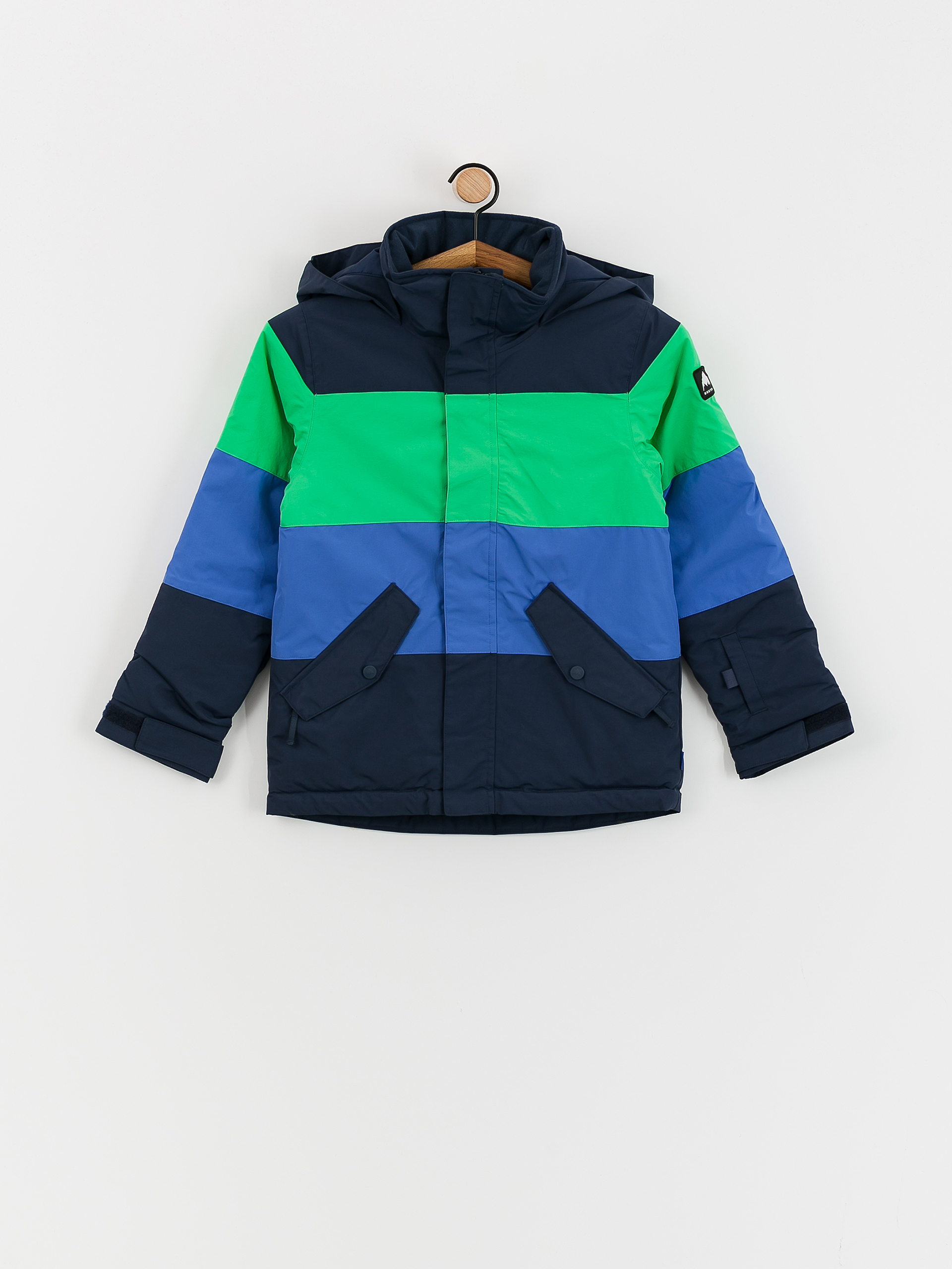 Burton Symbol JR Snowboard dzseki (dress blue/galaxy green/amparo blue)