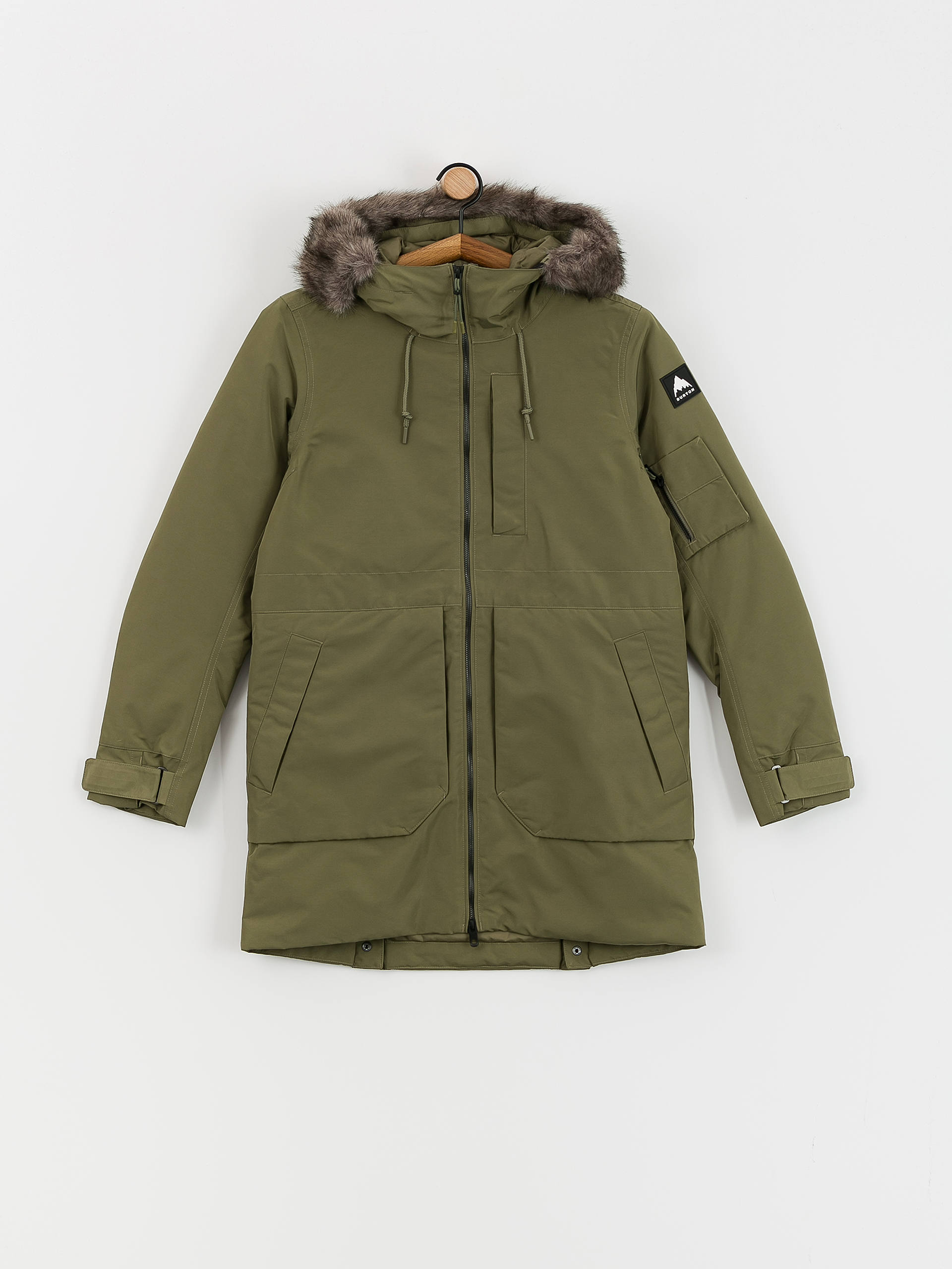 Női Burton Saxton Parka Snowboard dzseki (forest moss)