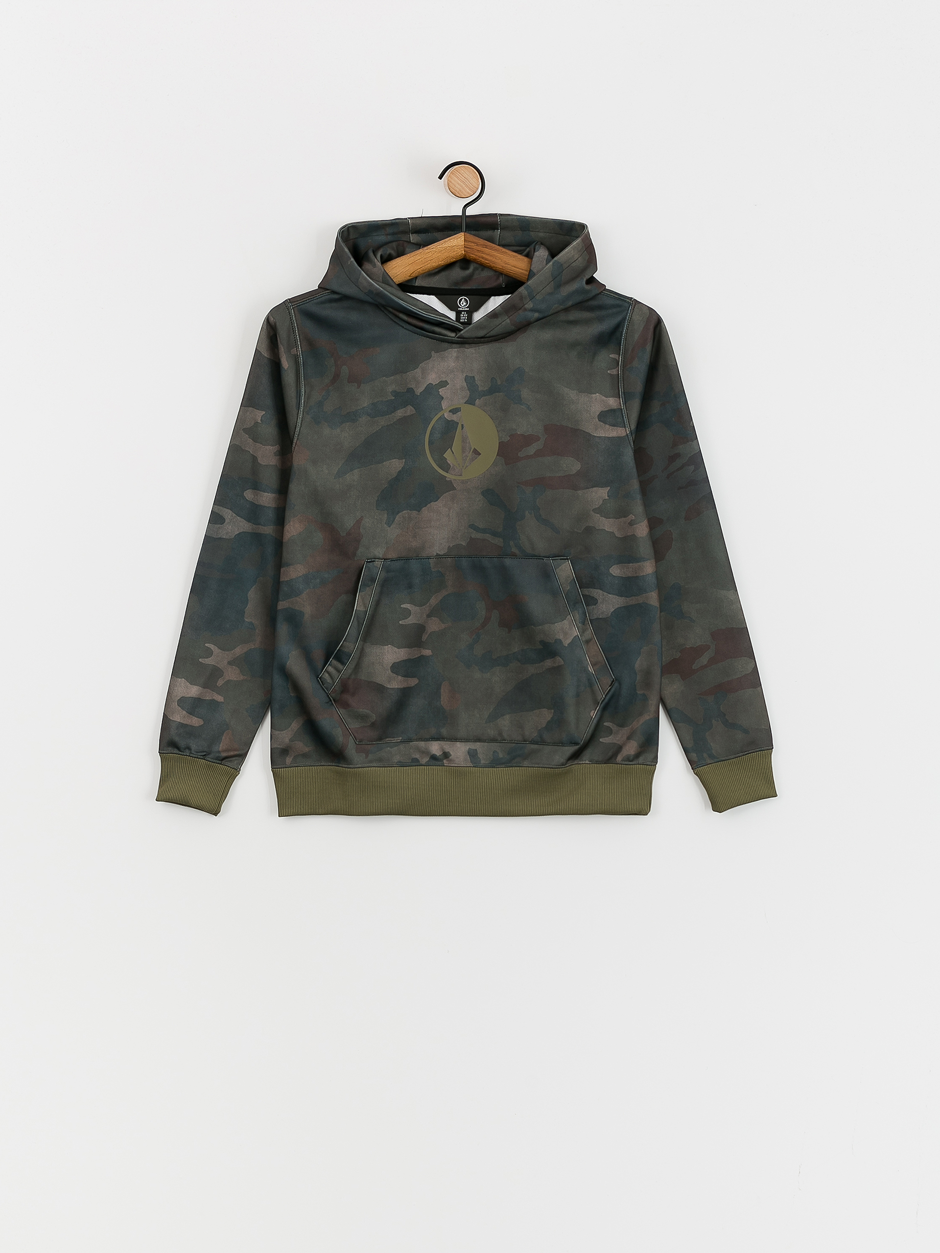 Volcom Youth Riding JR Thermo pulóver (cloudwash camo)