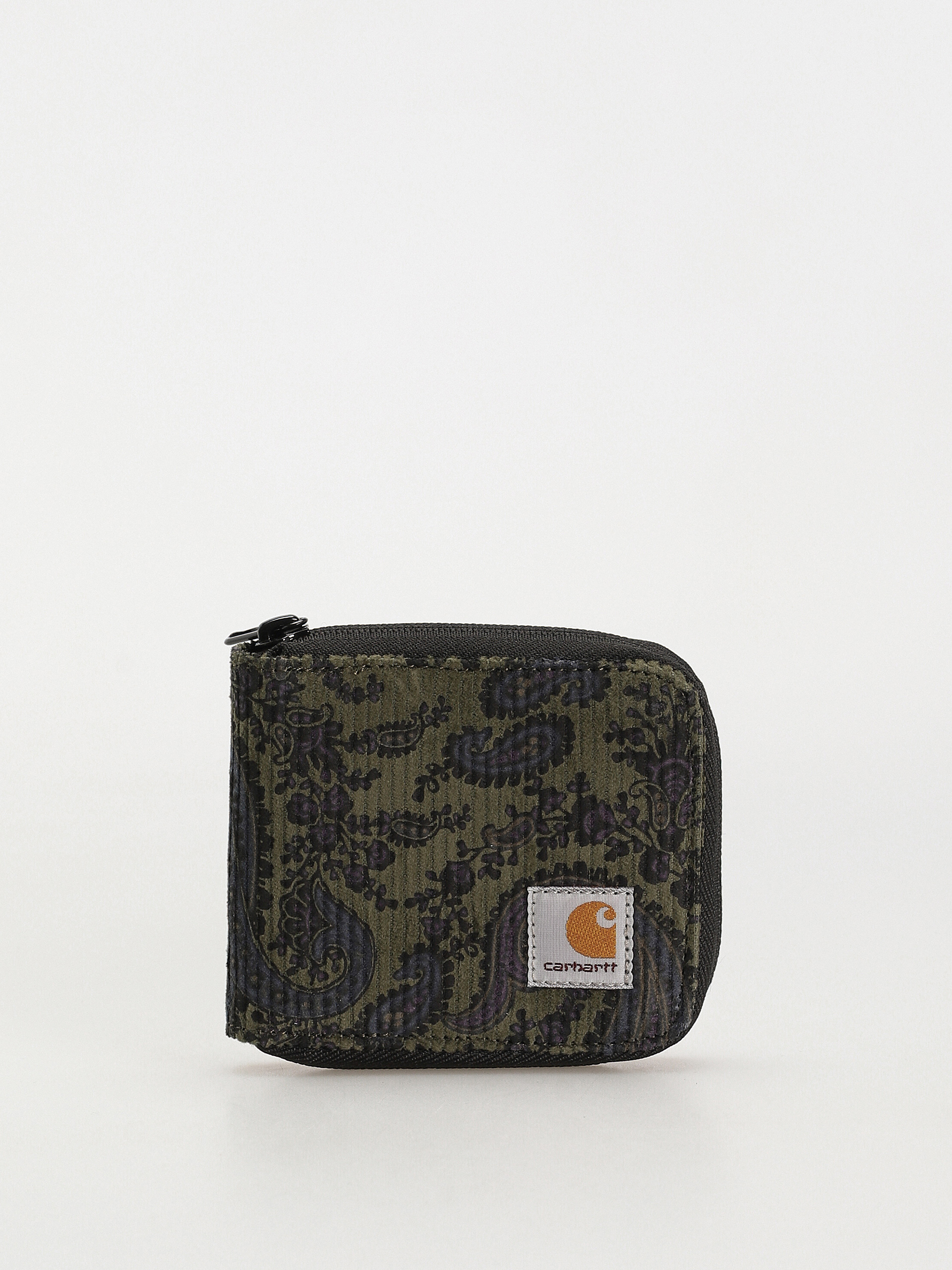 Carhartt WIP Flint Zip Wallet Pénztárca (paisley print plant)