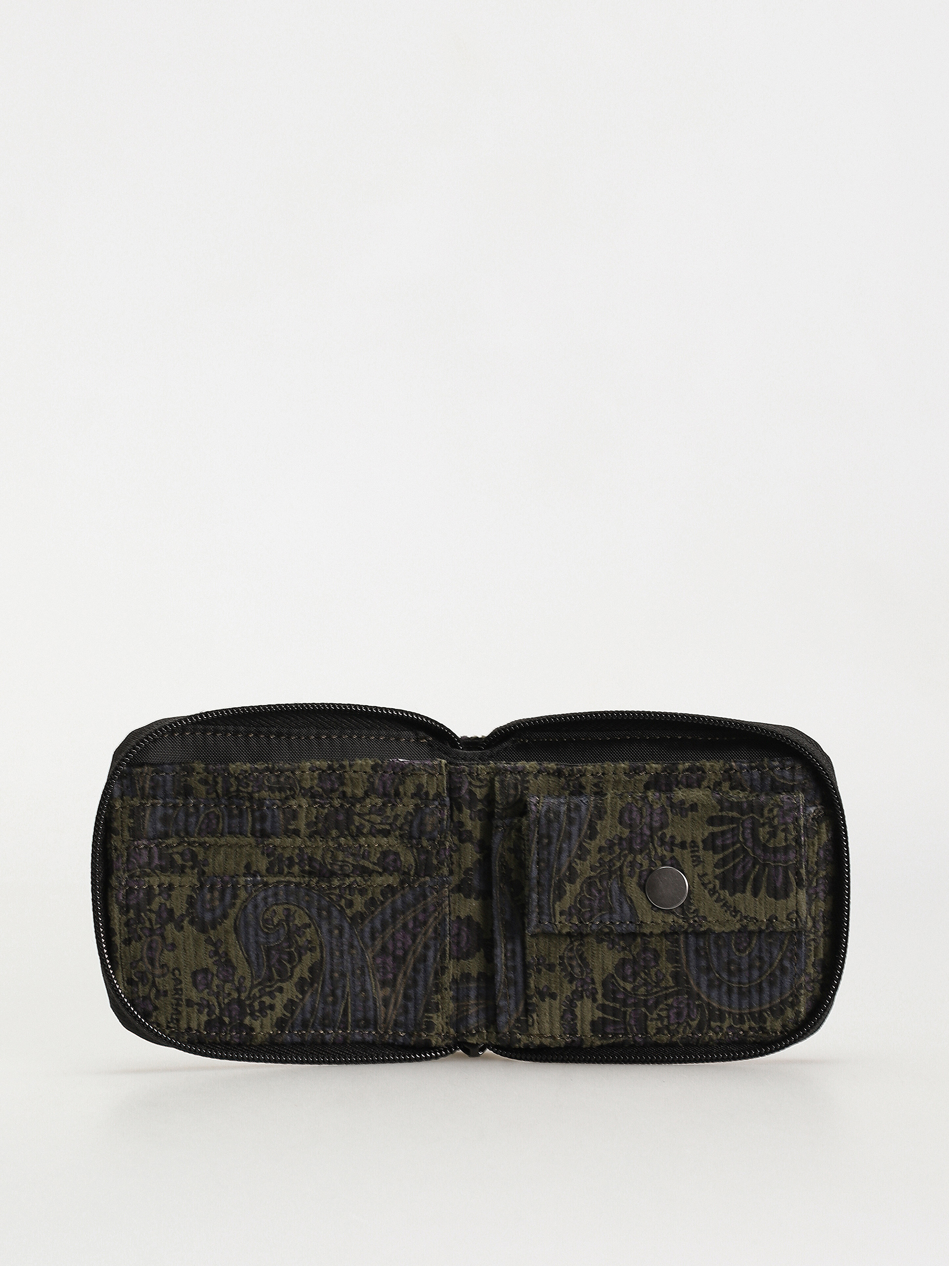 Carhartt WIP Flint Zip Wallet Pénztárca (paisley print plant)
