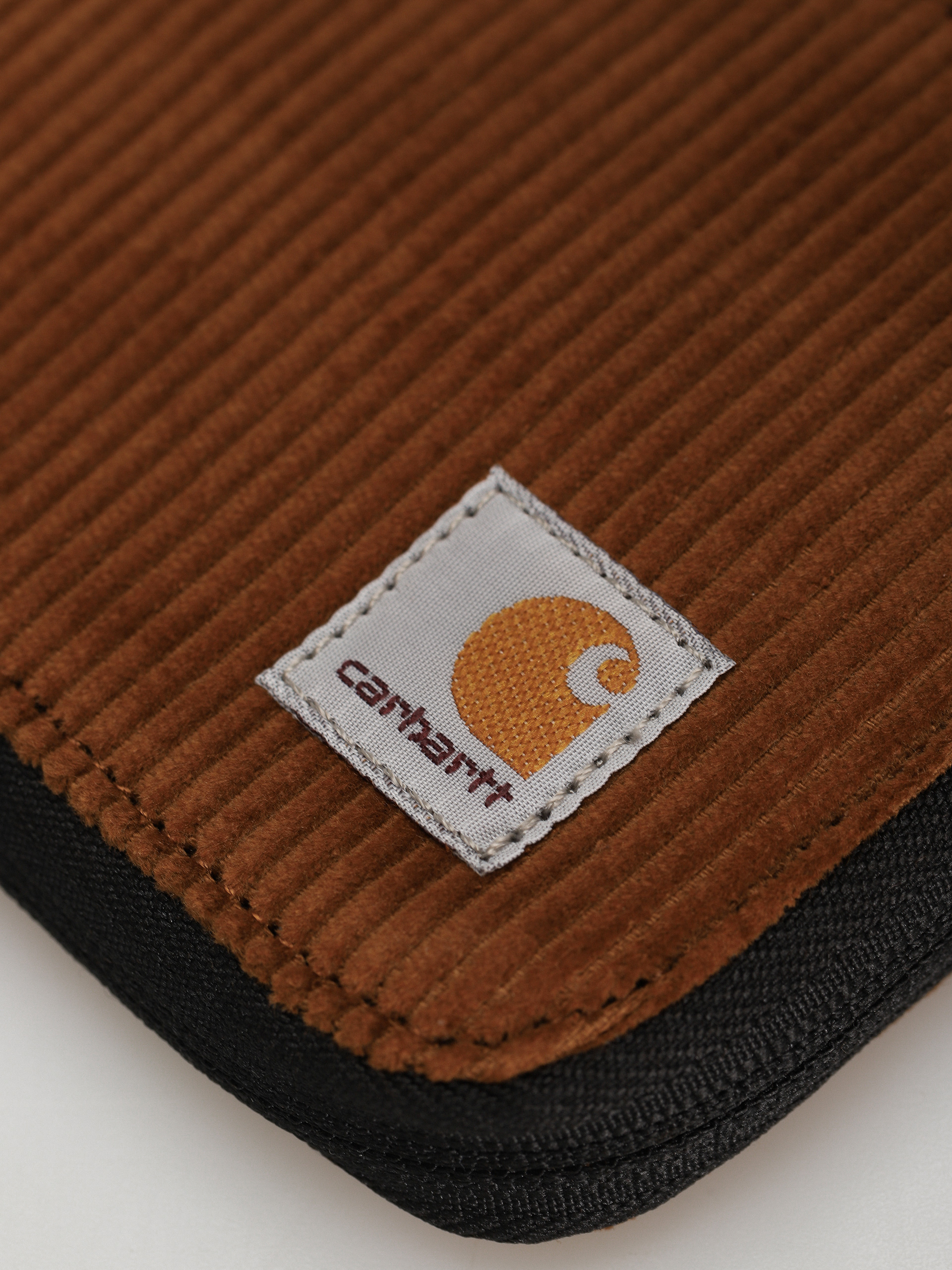 Carhartt WIP Flint Zip Wallet Pénztárca (deep h brown)