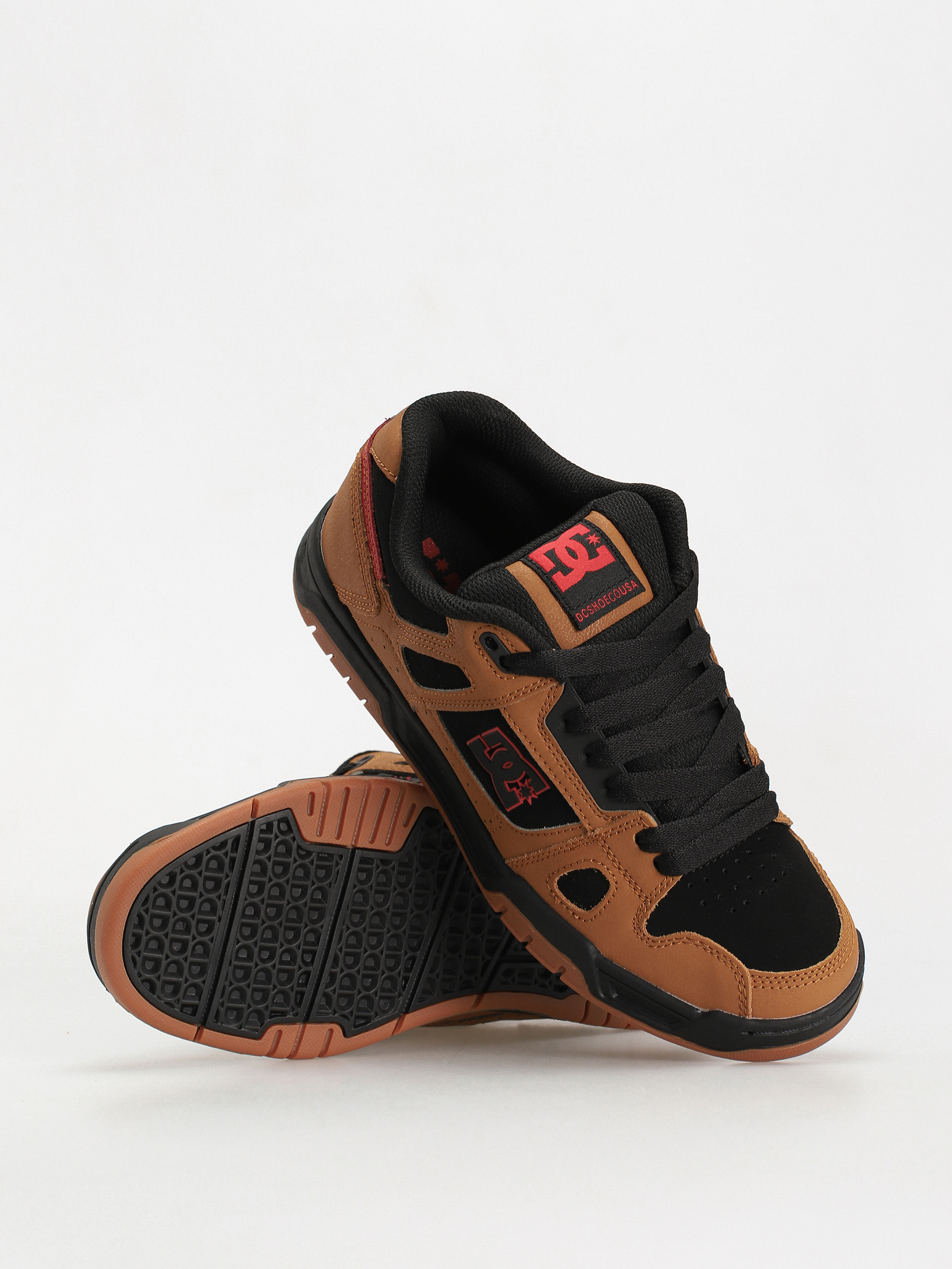 DC Stag Cipők (black/wheat)
