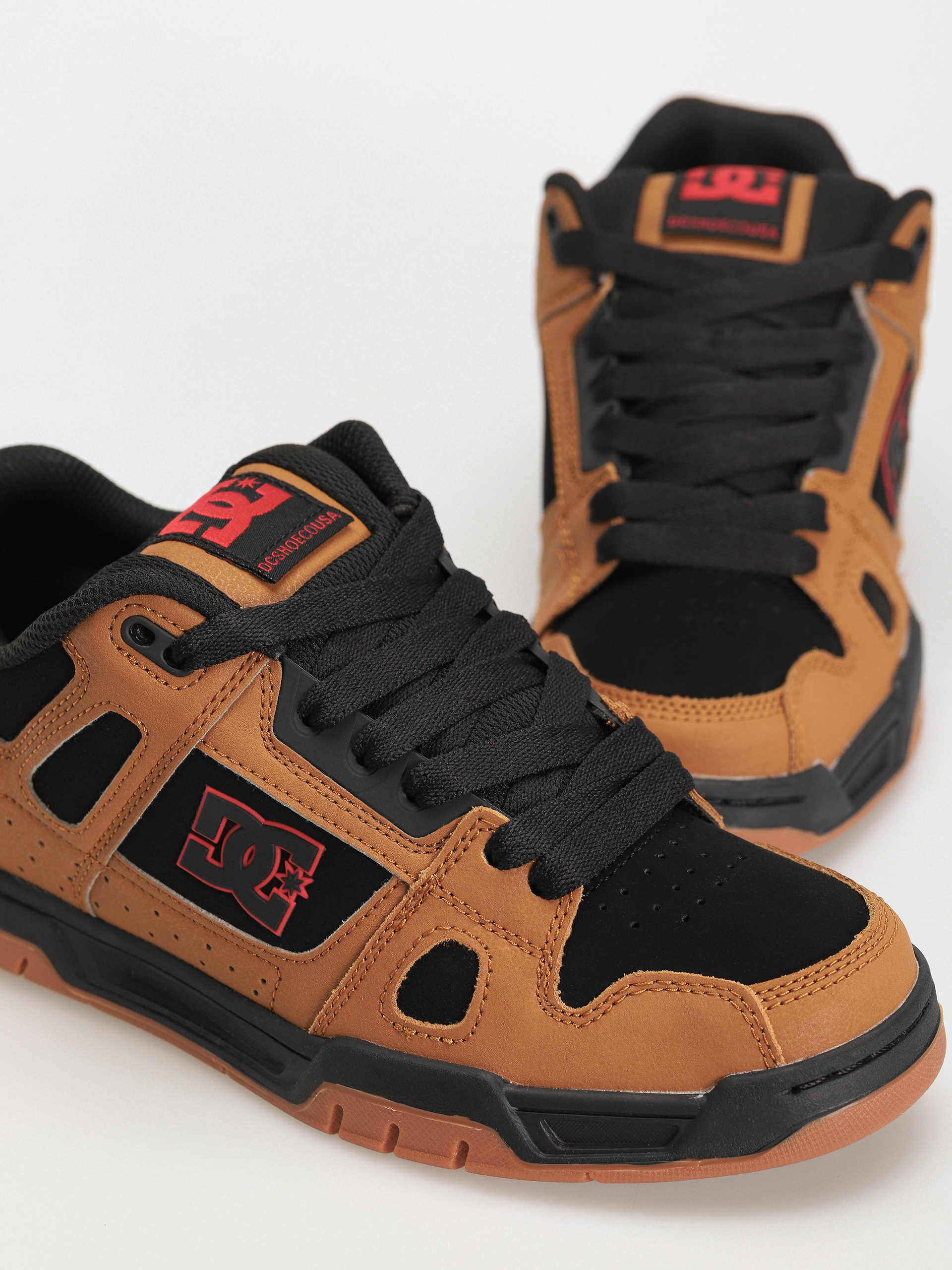 DC Stag Cipők (black/wheat)